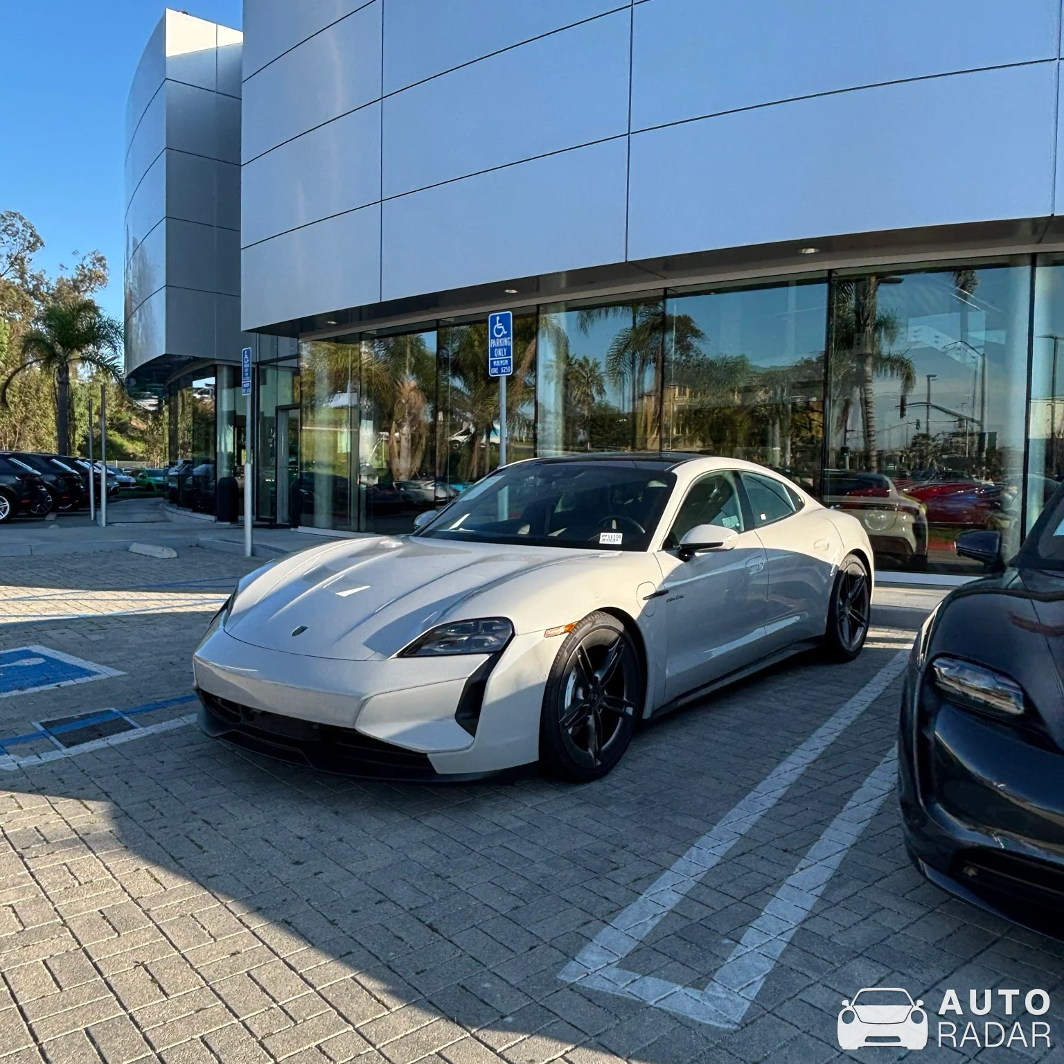 Porsche Taycan 4S spotted in Hawthorne, United States