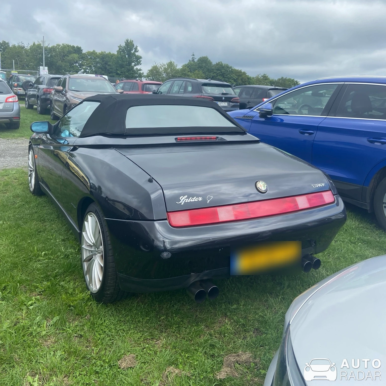 Alfa Romeo Spider T.Spark spotted in Nürburg