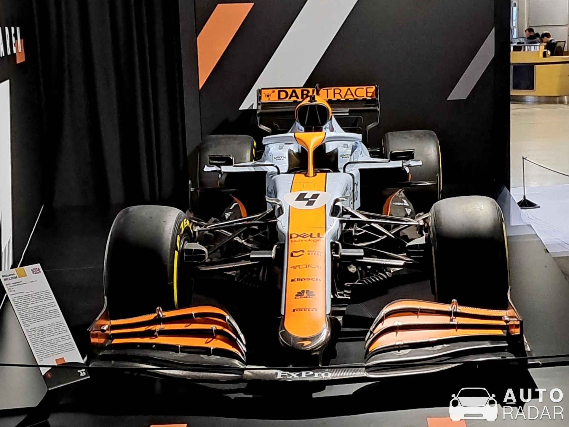 McLaren MCL35M spotted in Le Mans, France