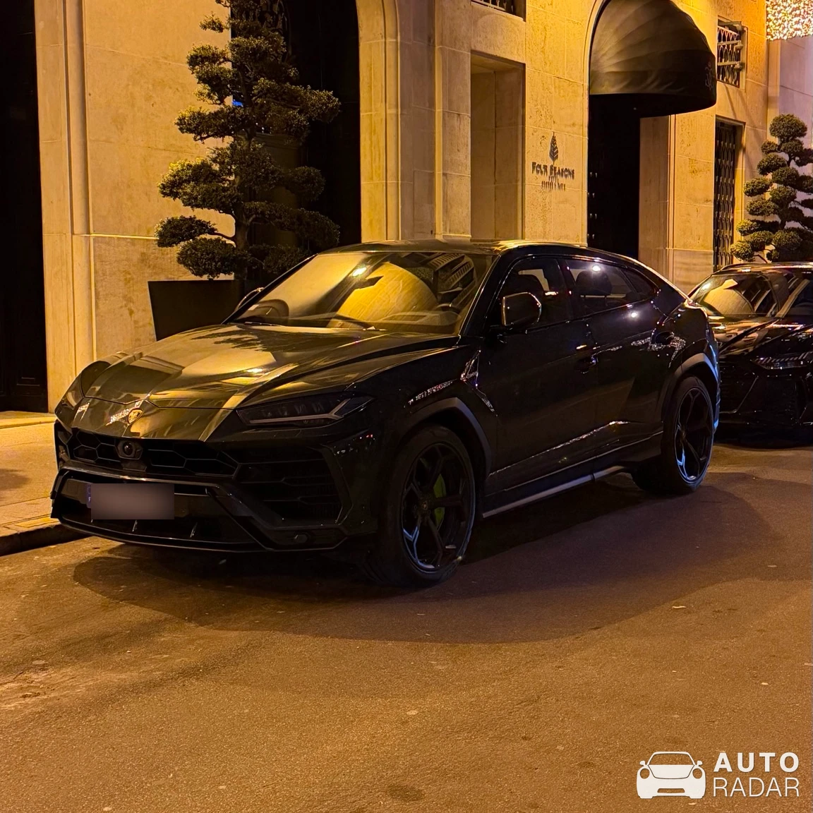 Lamborghini Urus spotted in Paris, France
