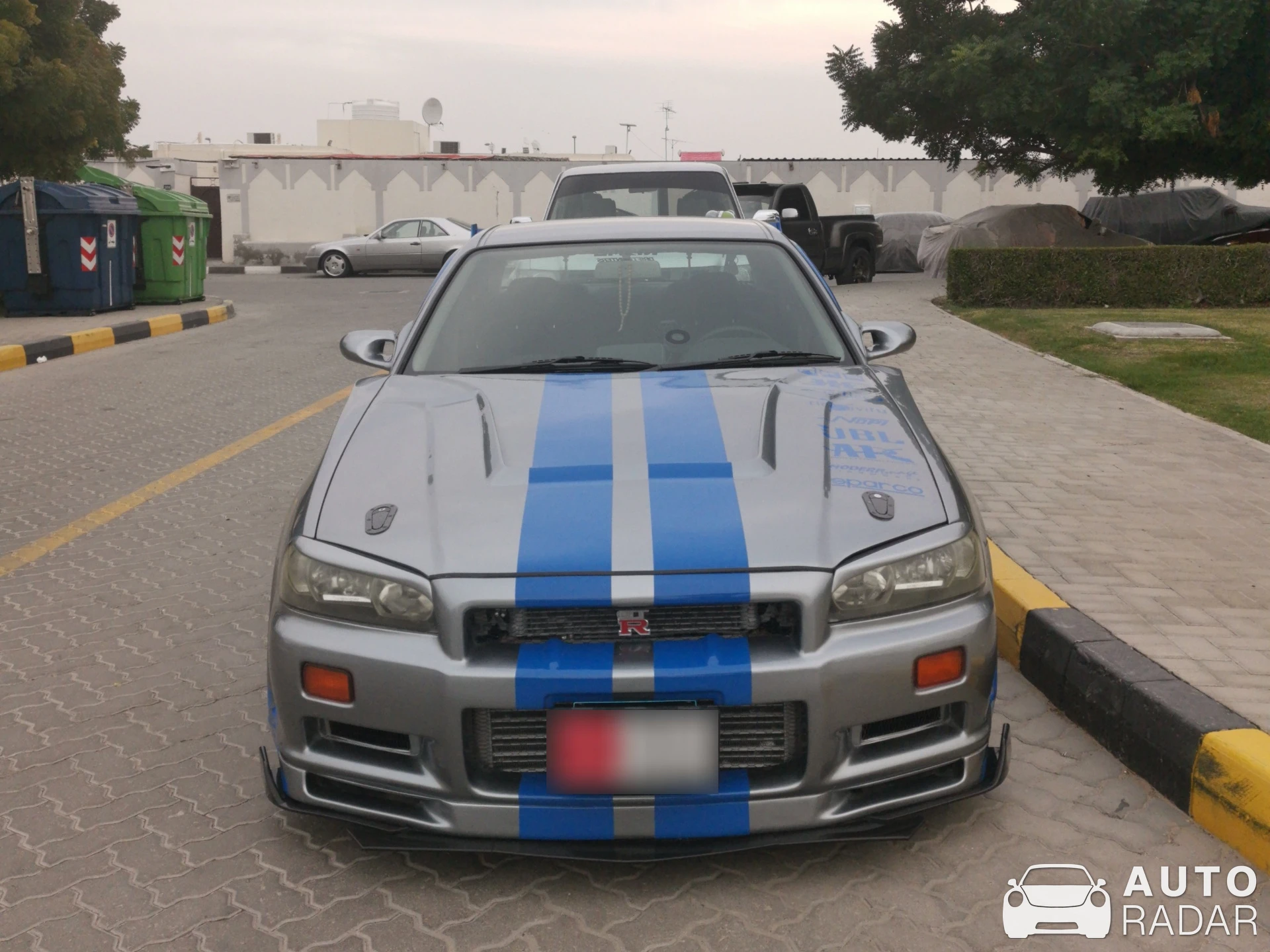 Nissan Skyline R34 Sedan spotted in Sharjah, United Arab Emirates