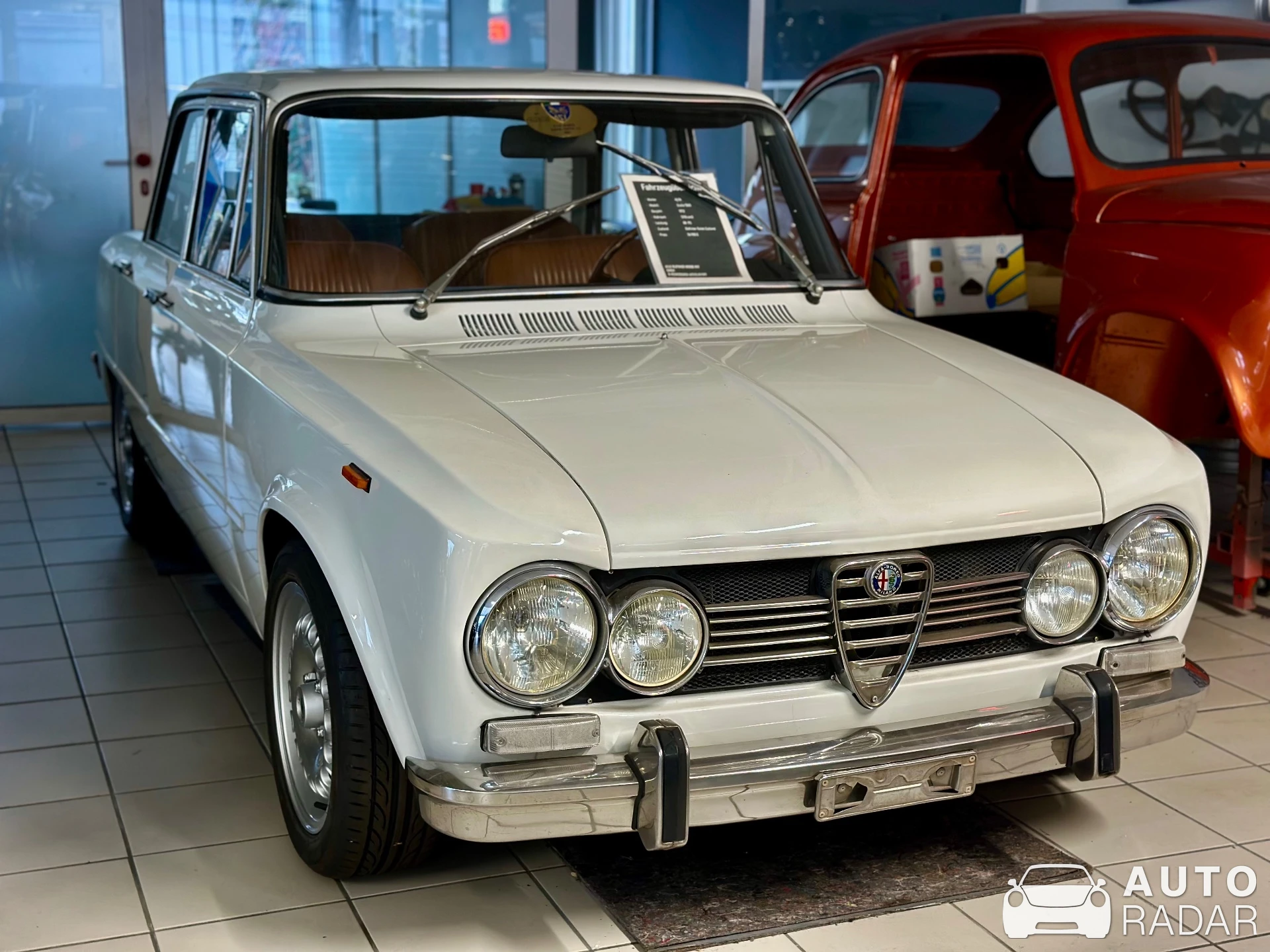 Alfa Romeo Giulia Super 1600 spotted in Düsseldorf