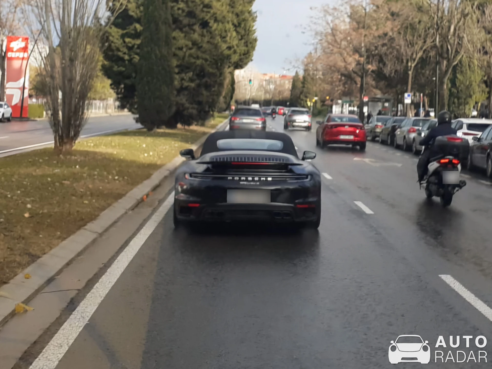 Porsche 992 Turbo S Cabriolet MkI spotted in Zaragoza, Spain