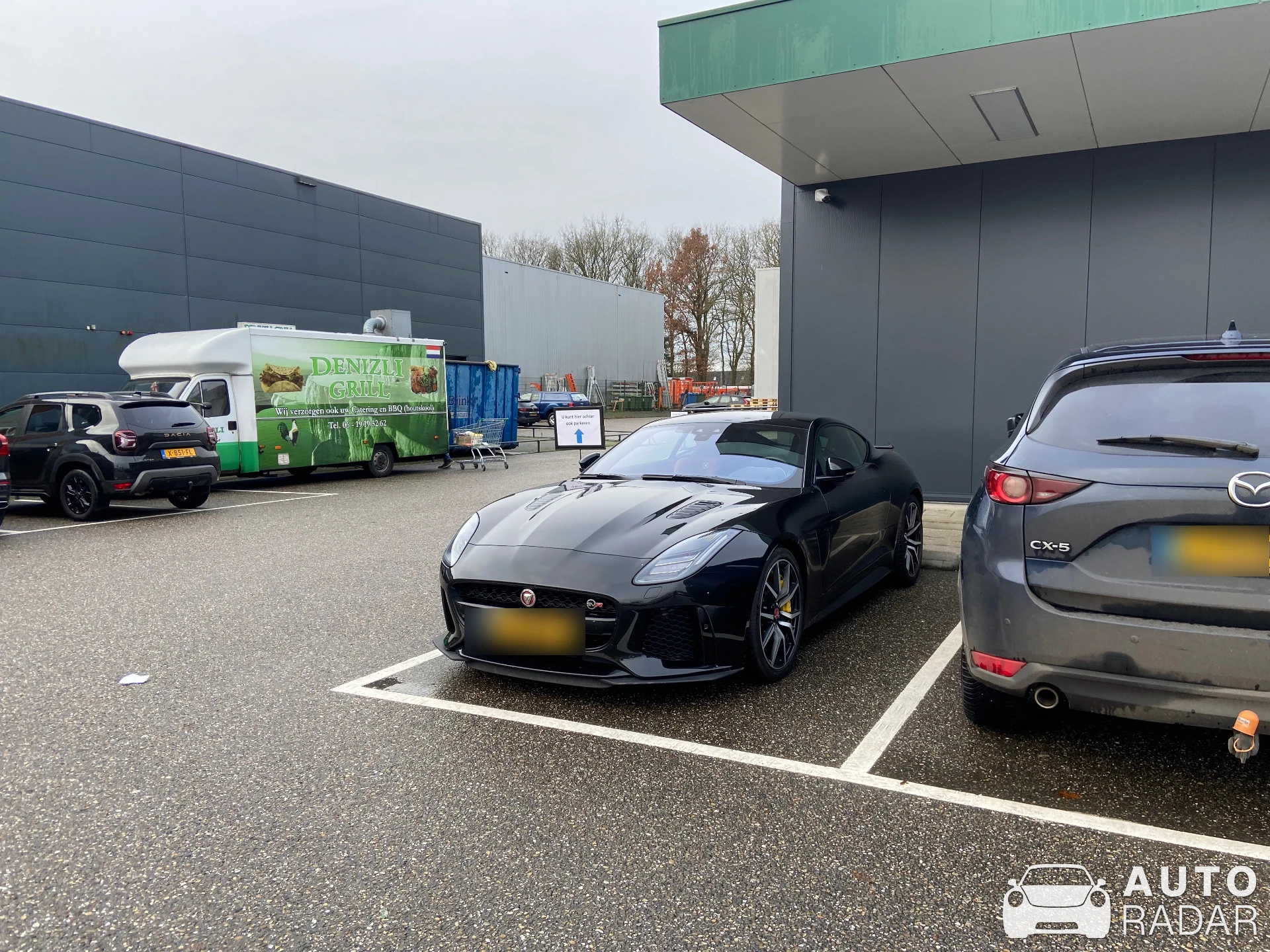 Jaguar F-Type SVR Coupé spotted in Emmen, Netherlands