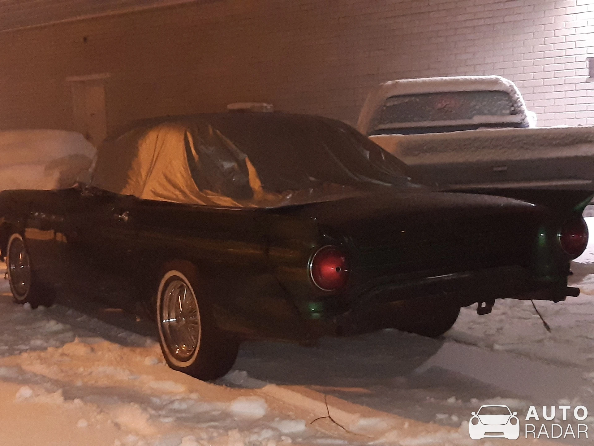 Ford Thunderbird spotted in Lahela, Suomi