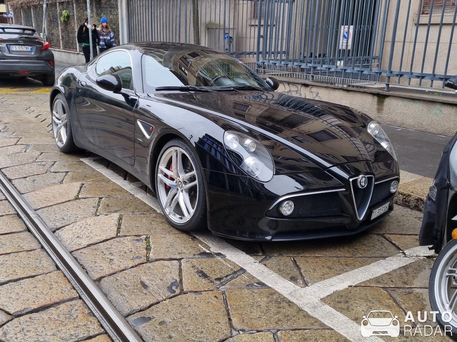 Alfa Romeo 8C Competizione M spotted in Milano