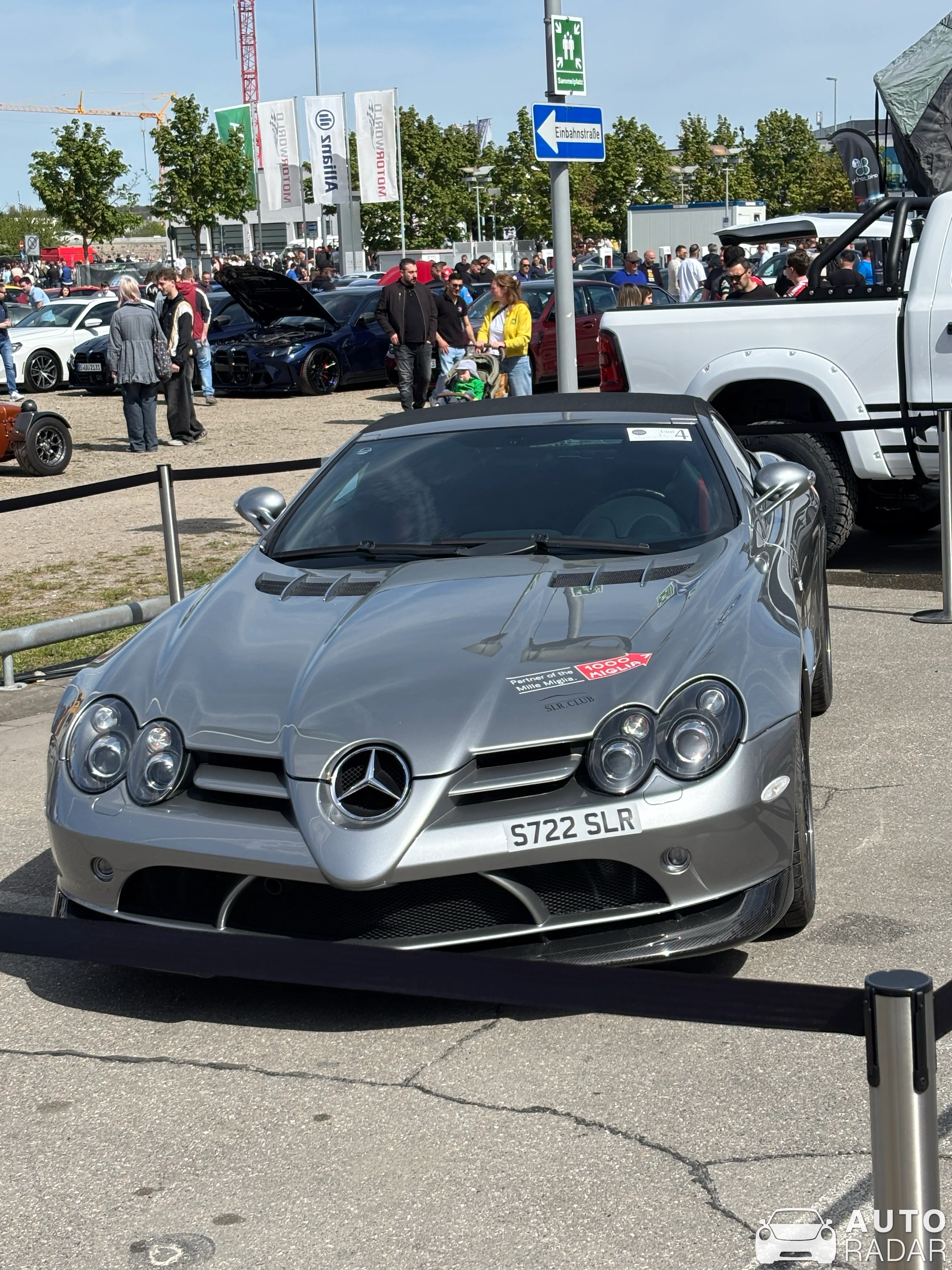 Mercedes-Benz SLR McLaren Roadster 722 S spotted in Böblingen