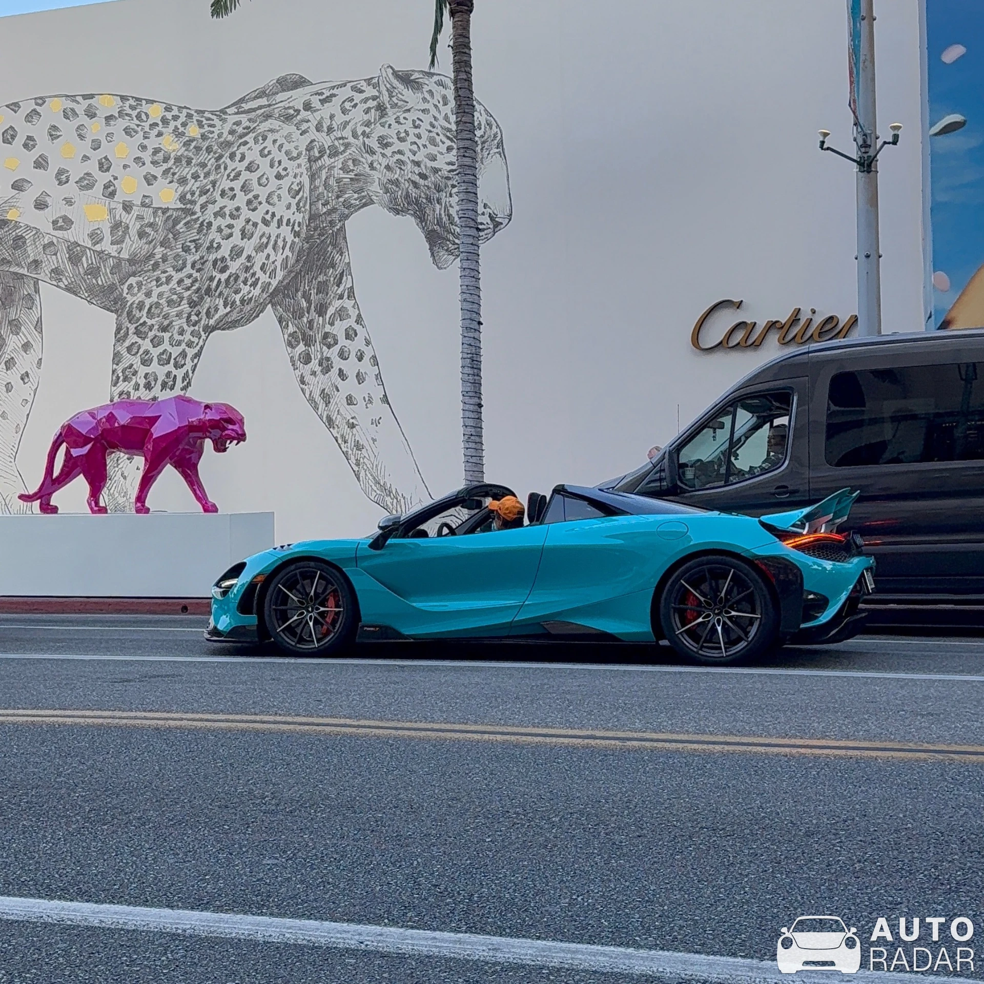 McLaren 765LT Spider spotted in Beverly Hills, United States