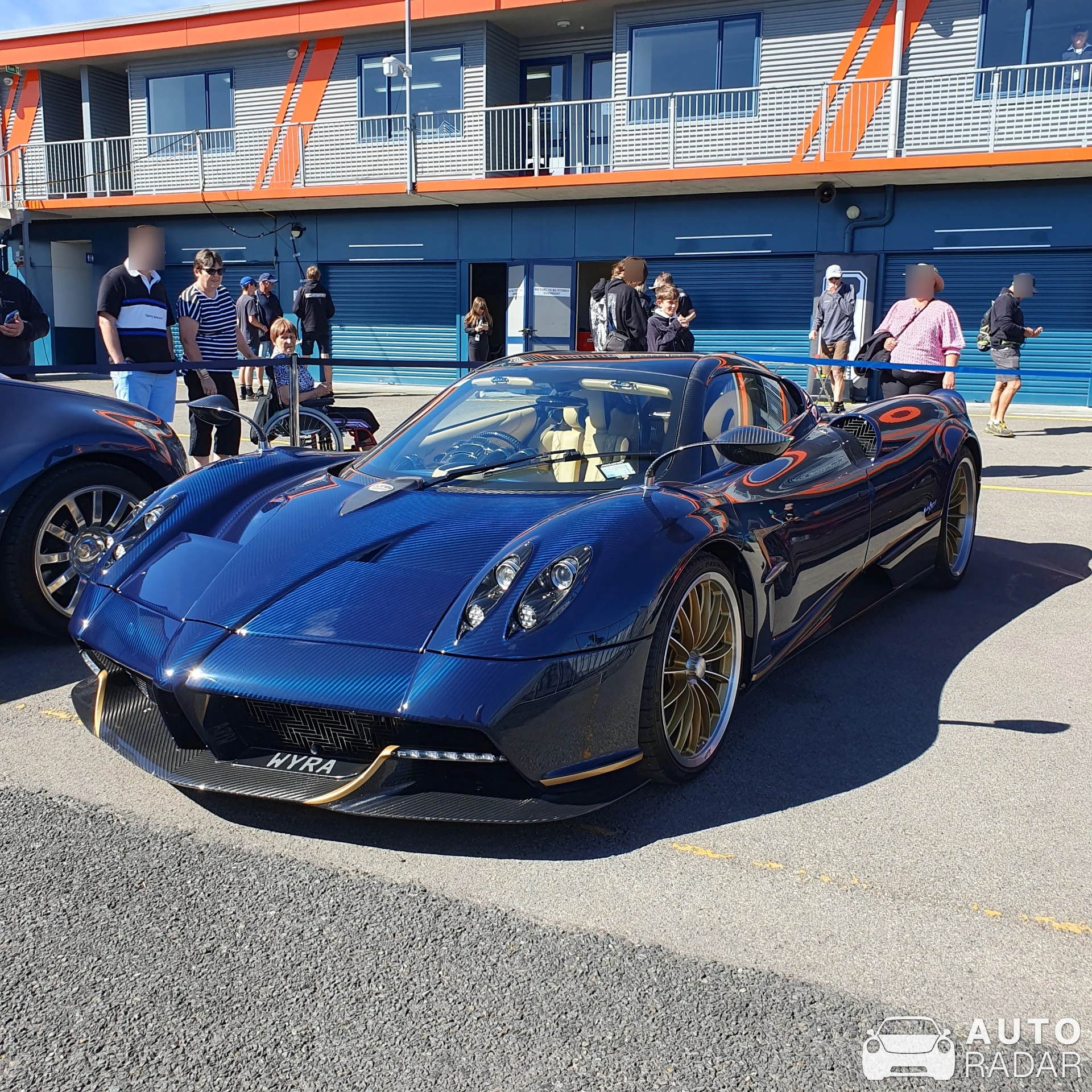 Pagani Huayra Roadster spotted in Rotokawa, New Zealand
