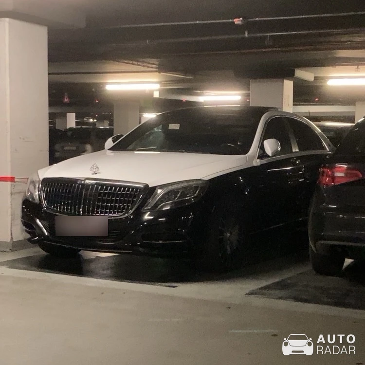 Mercedes-Maybach S 550 spotted in Kortrijk
