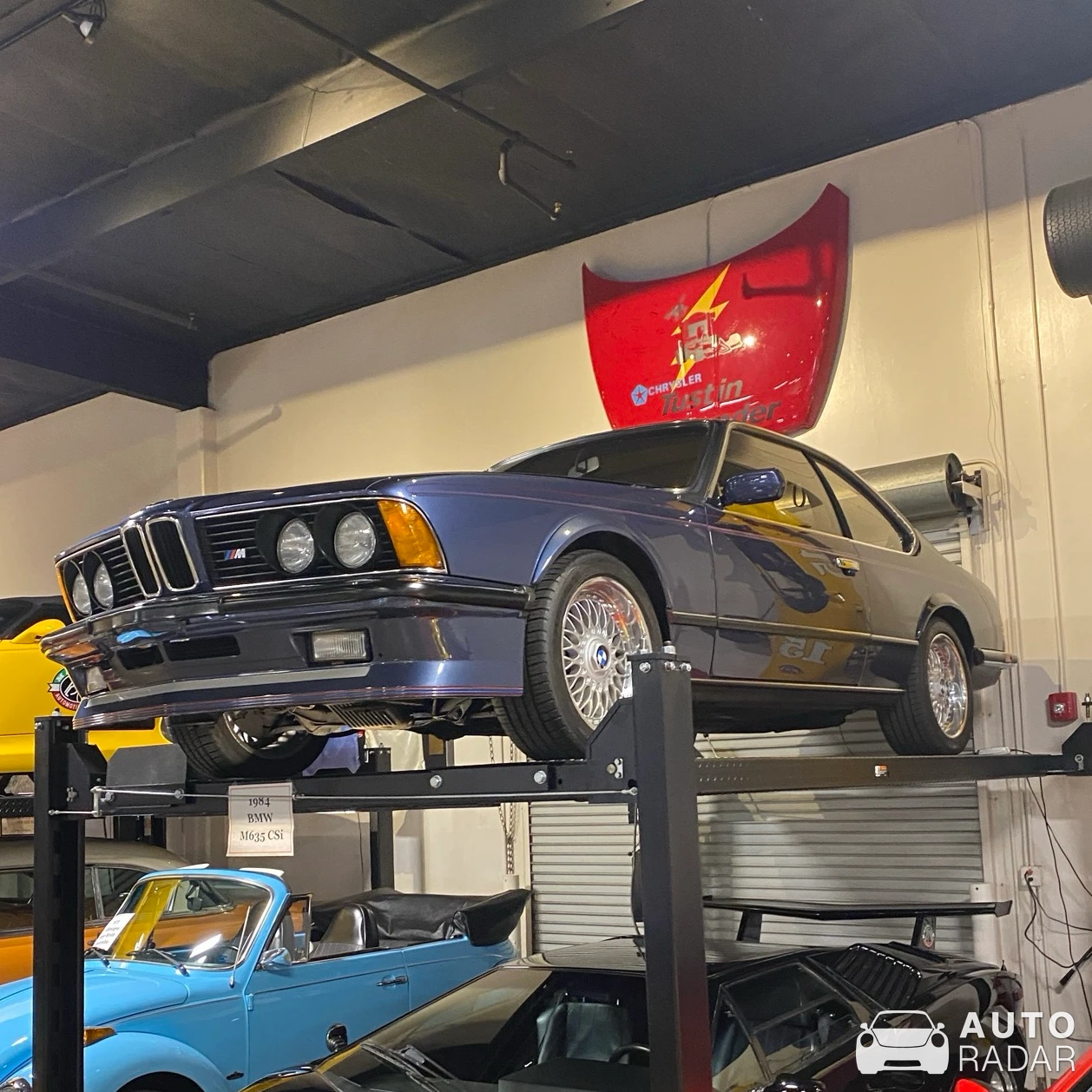 BMW M635 CSi E24 spotted in Tustin