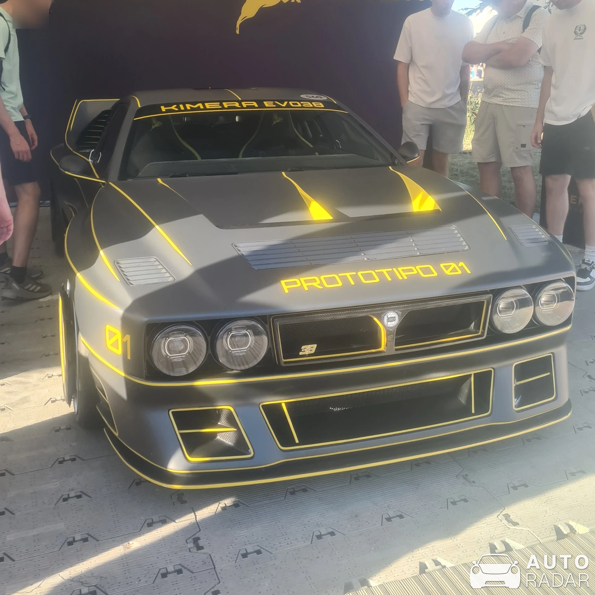 Kimera Automobili EVO38 Prototype 01 spotted
