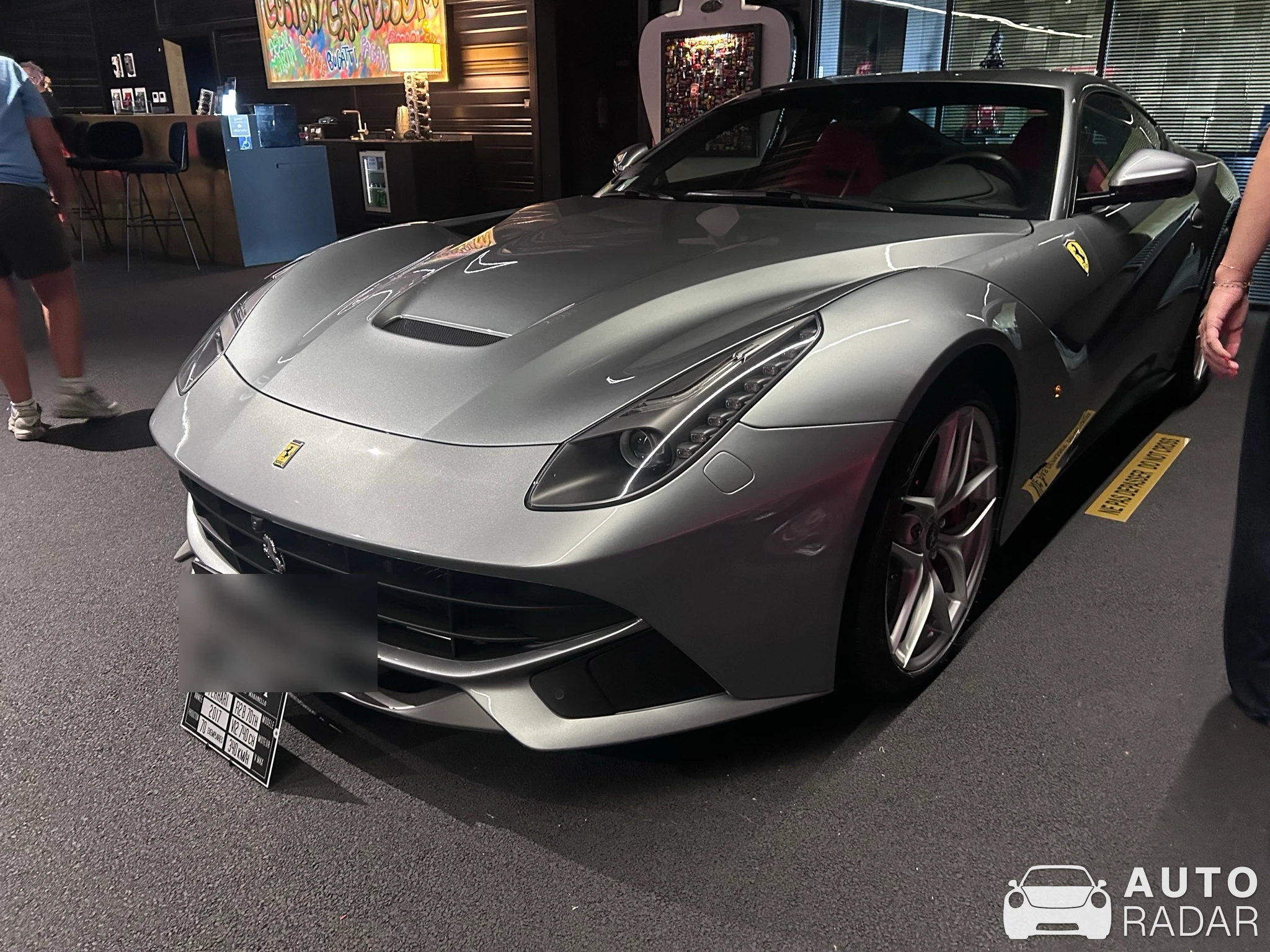 Ferrari F12Berlinetta 70th Anniversary  spotted in Coligny, France