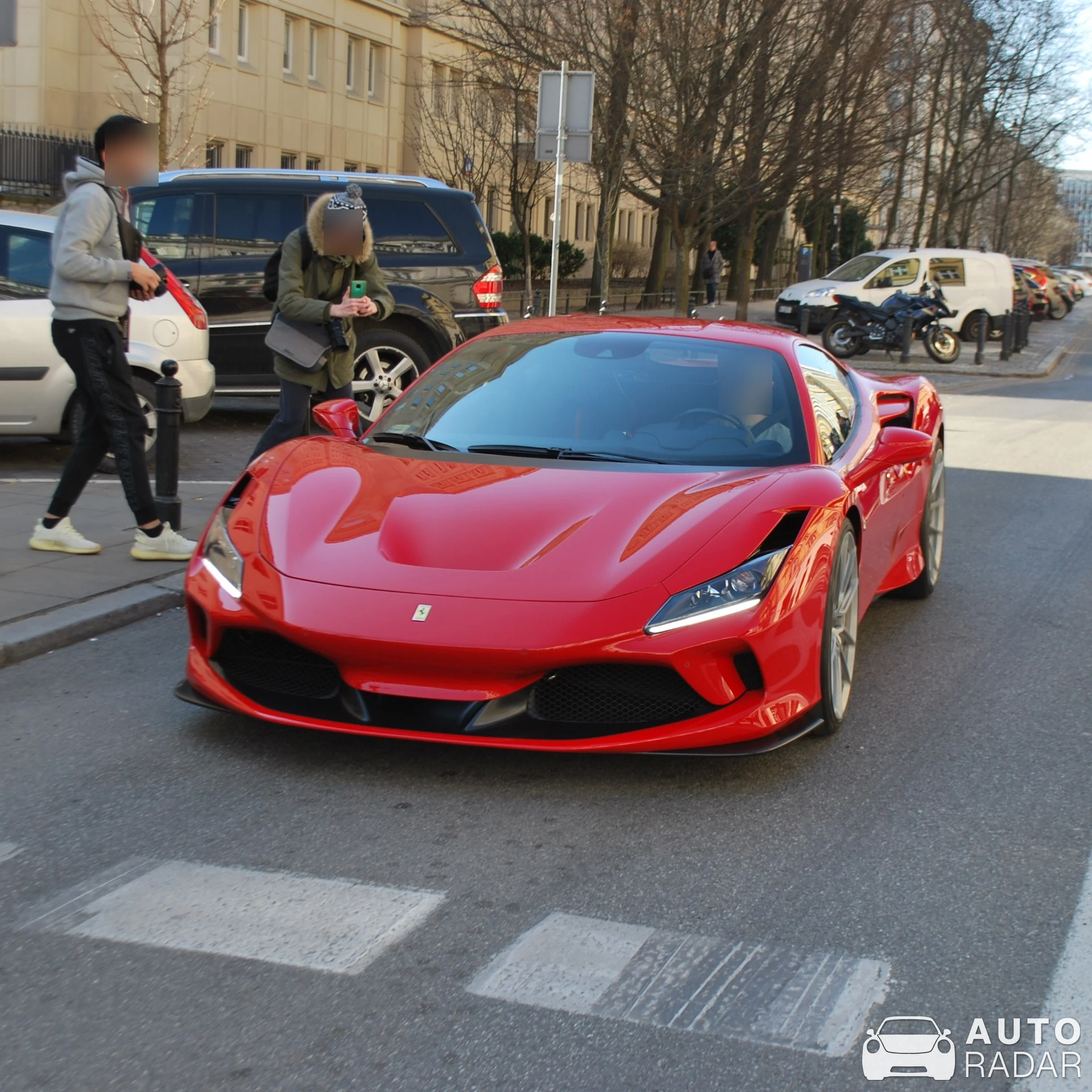 Ferrari F8 Tributo Novitec Rosso spotted in Warszawa, Poland
