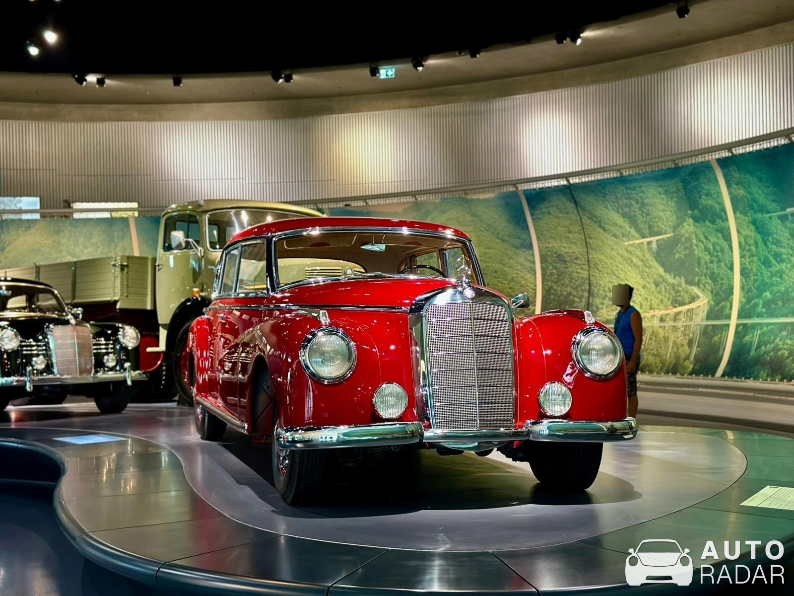 Mercedes-Benz W187 220 B spotted in Stuttgart