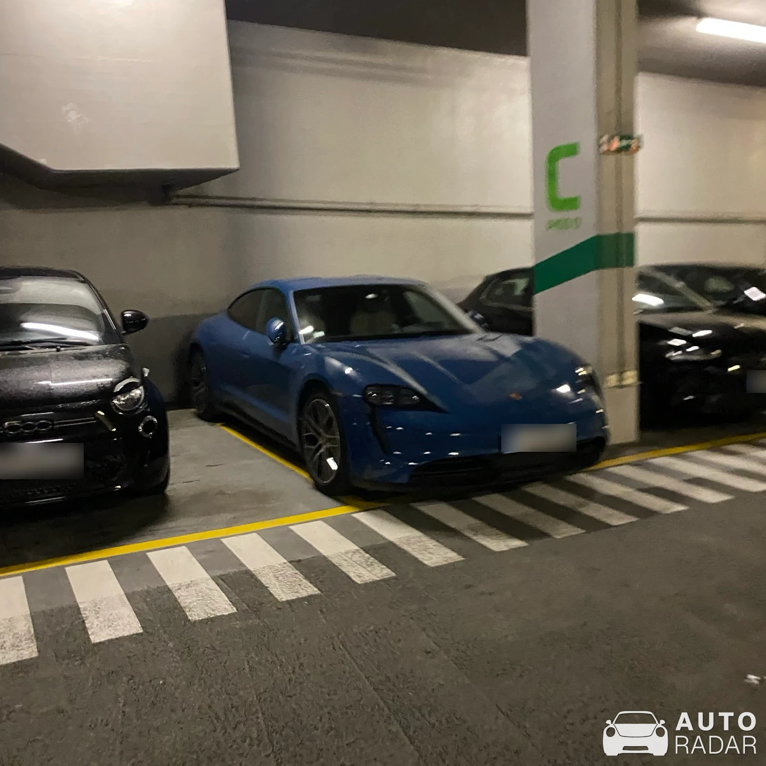 Porsche Taycan spotted in Porto, Portugal