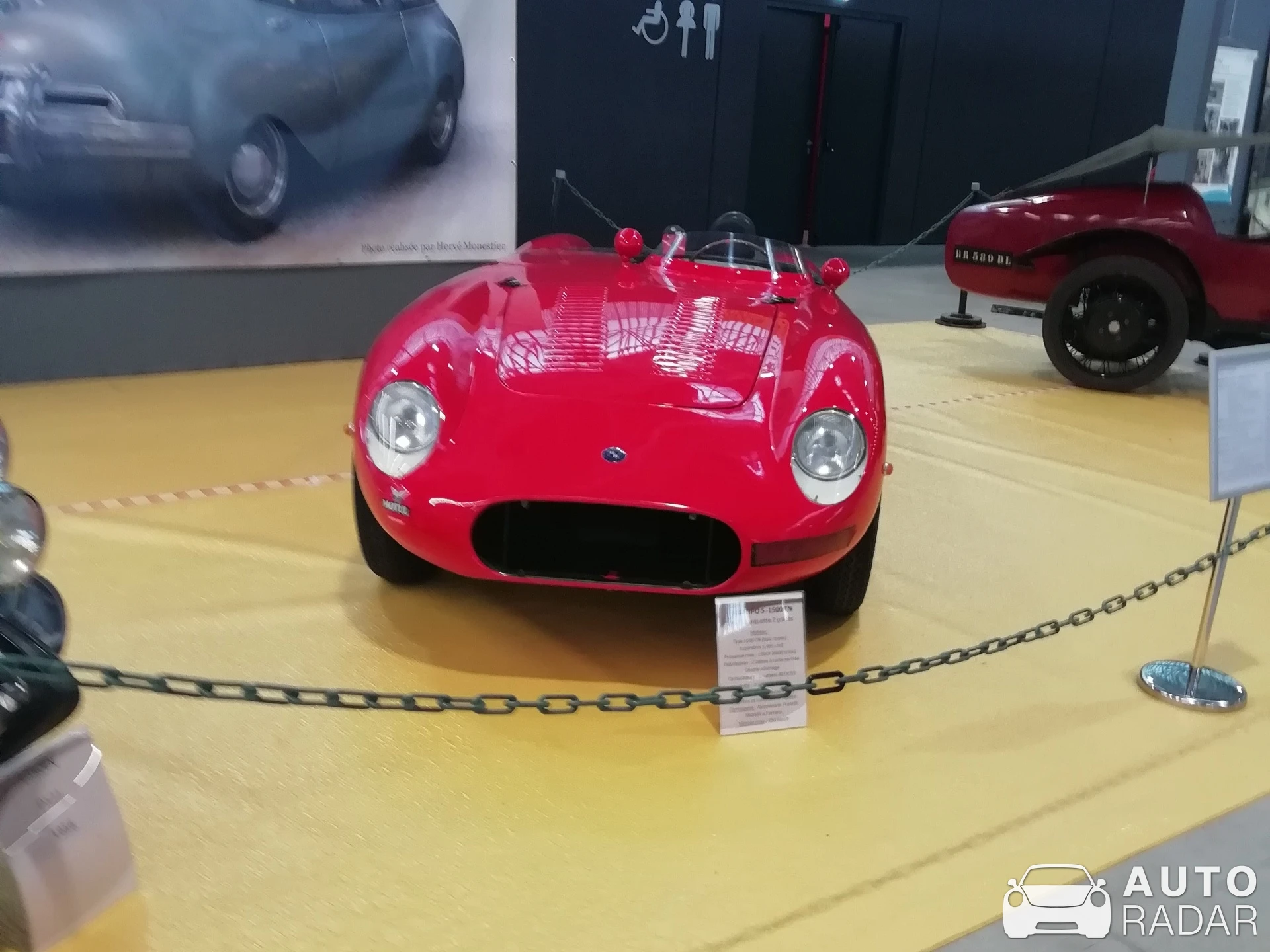 Maserati 300S spotted in Cornebarrieu, France
