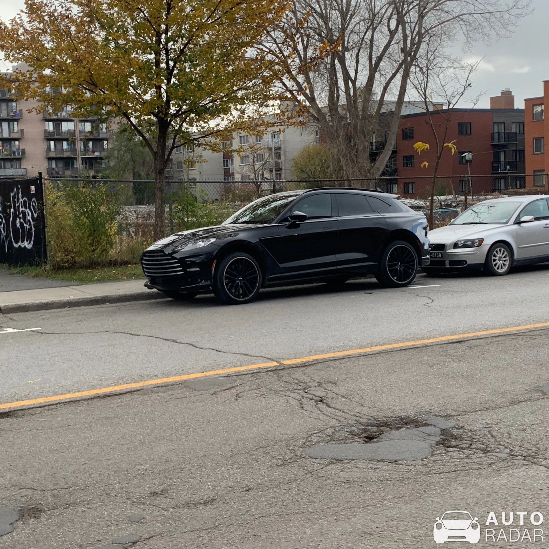 Aston Martin DBX spotted in Montreal, Canada
