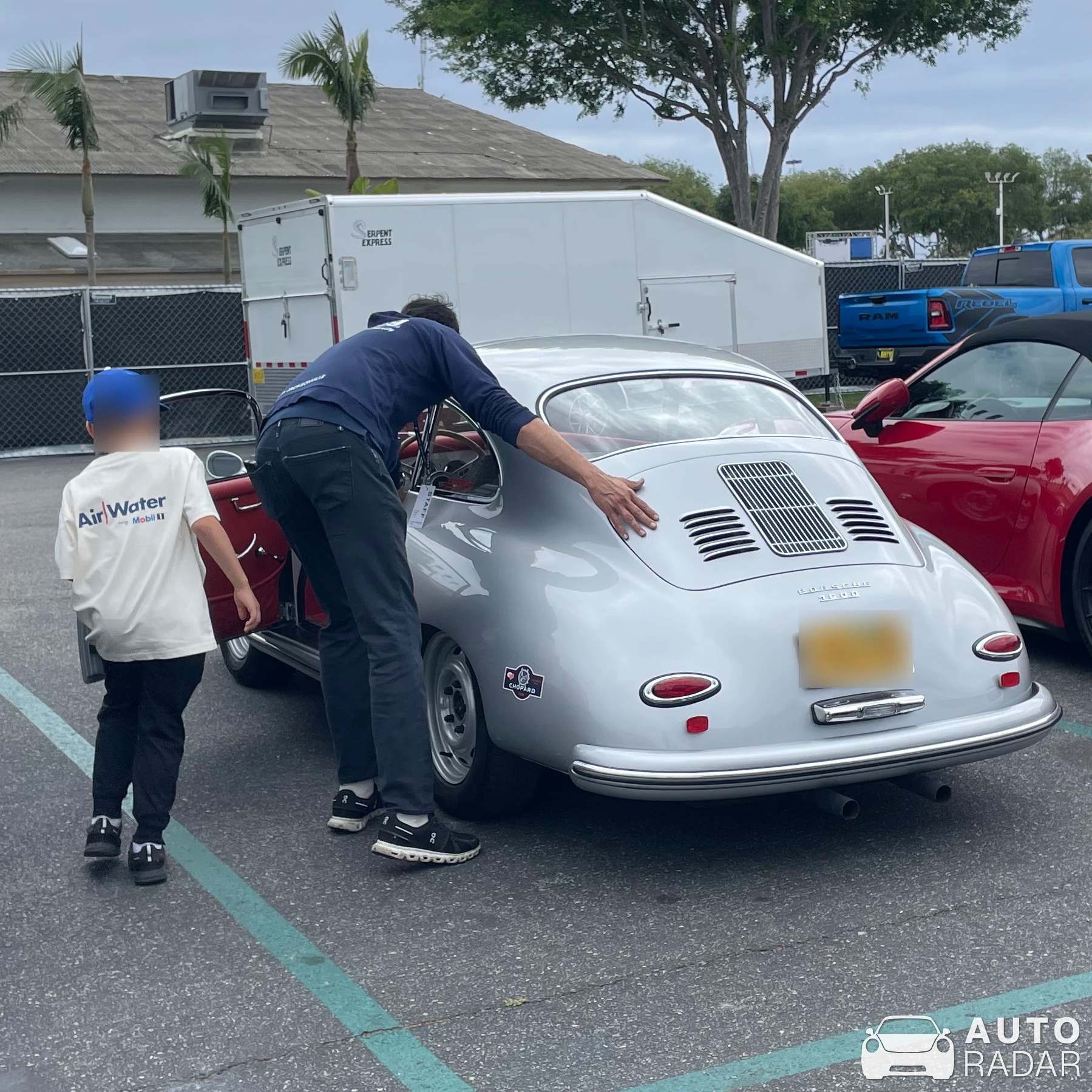 Porsche 356 1600 Super 90 spotted in Costa Mesa
