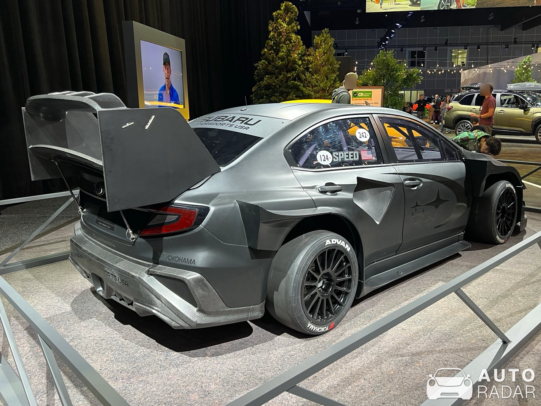Subaru WRX Project Midnight spotted in Los Angeles