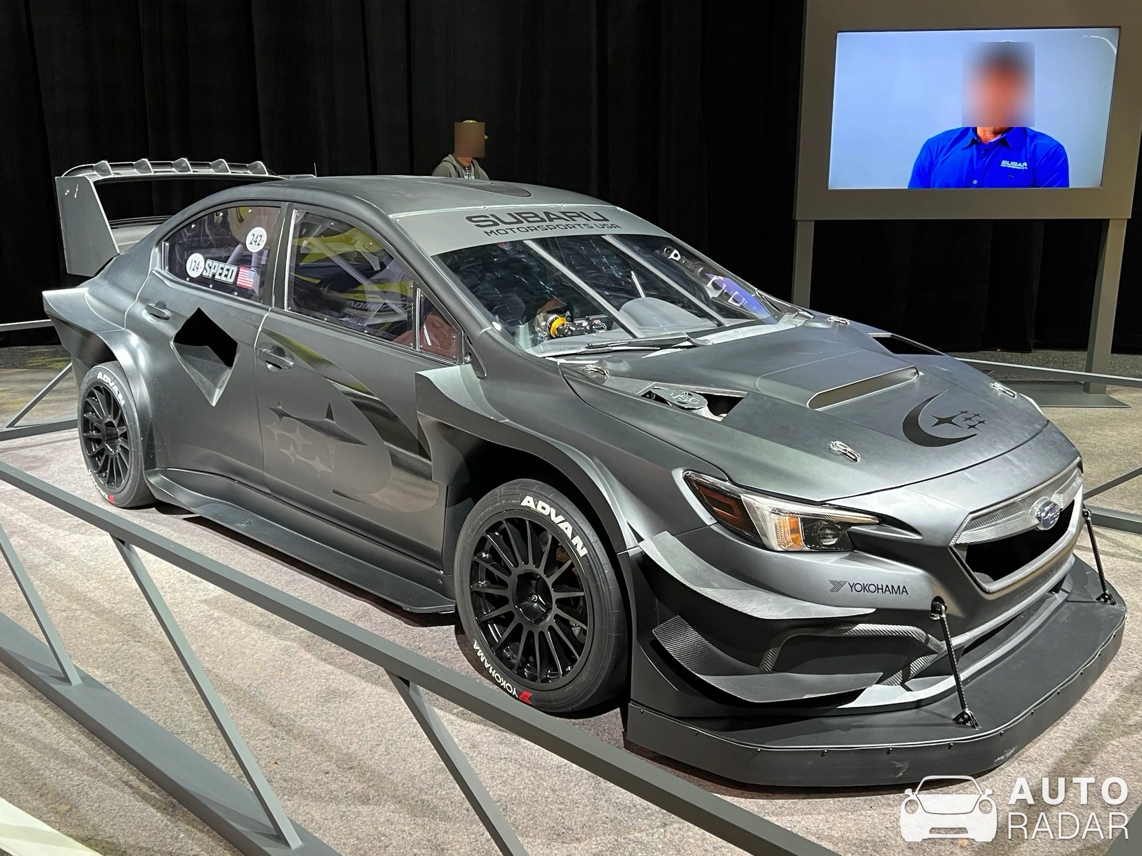 Subaru WRX Project Midnight spotted in Los Angeles, United States