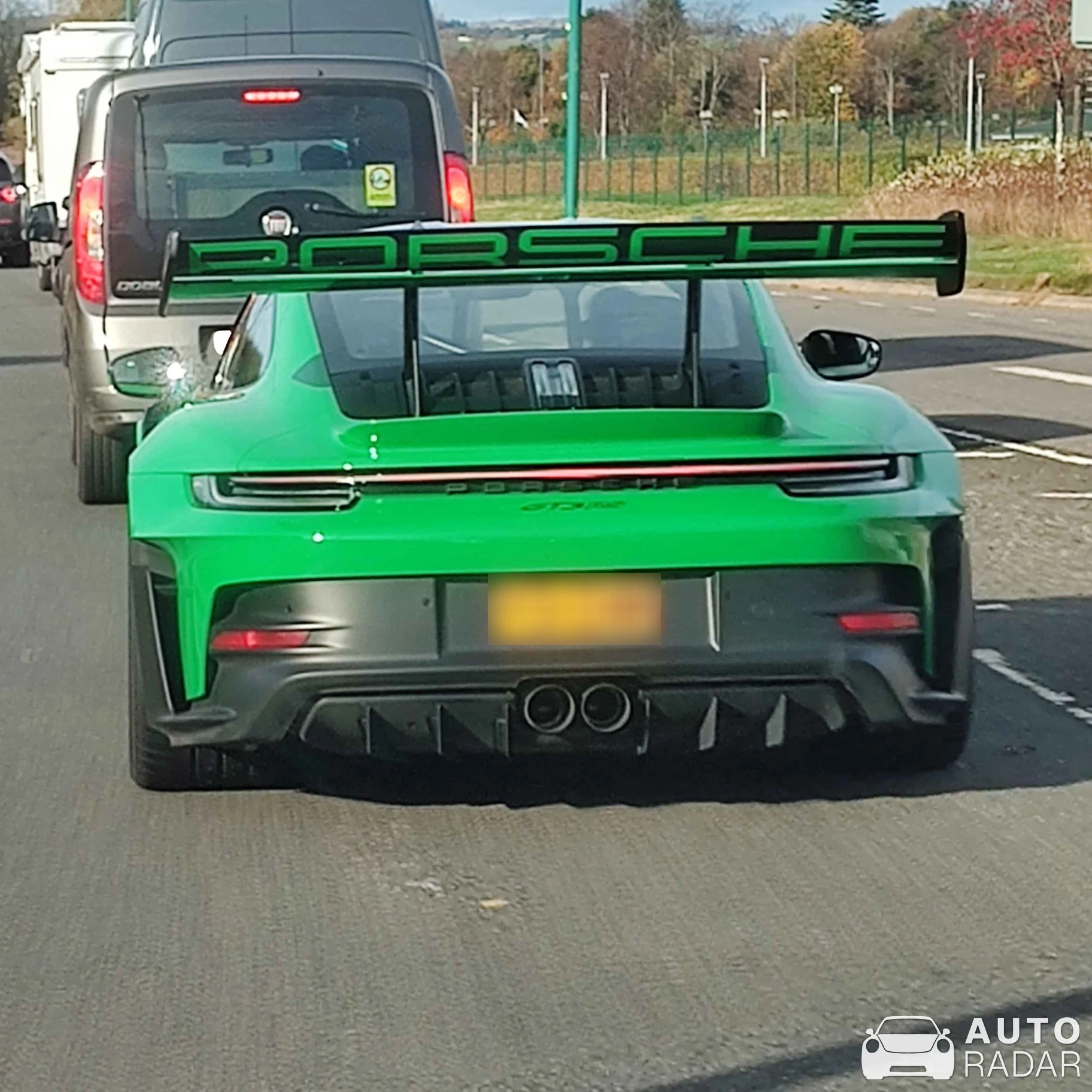 Porsche 992 GT3 RS MkI spotted in Zaragoza, Spain