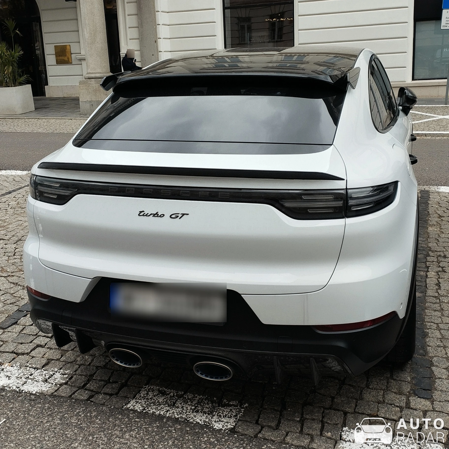Porsche Cayenne Coupé Turbo GT spotted in Warszawa, Poland