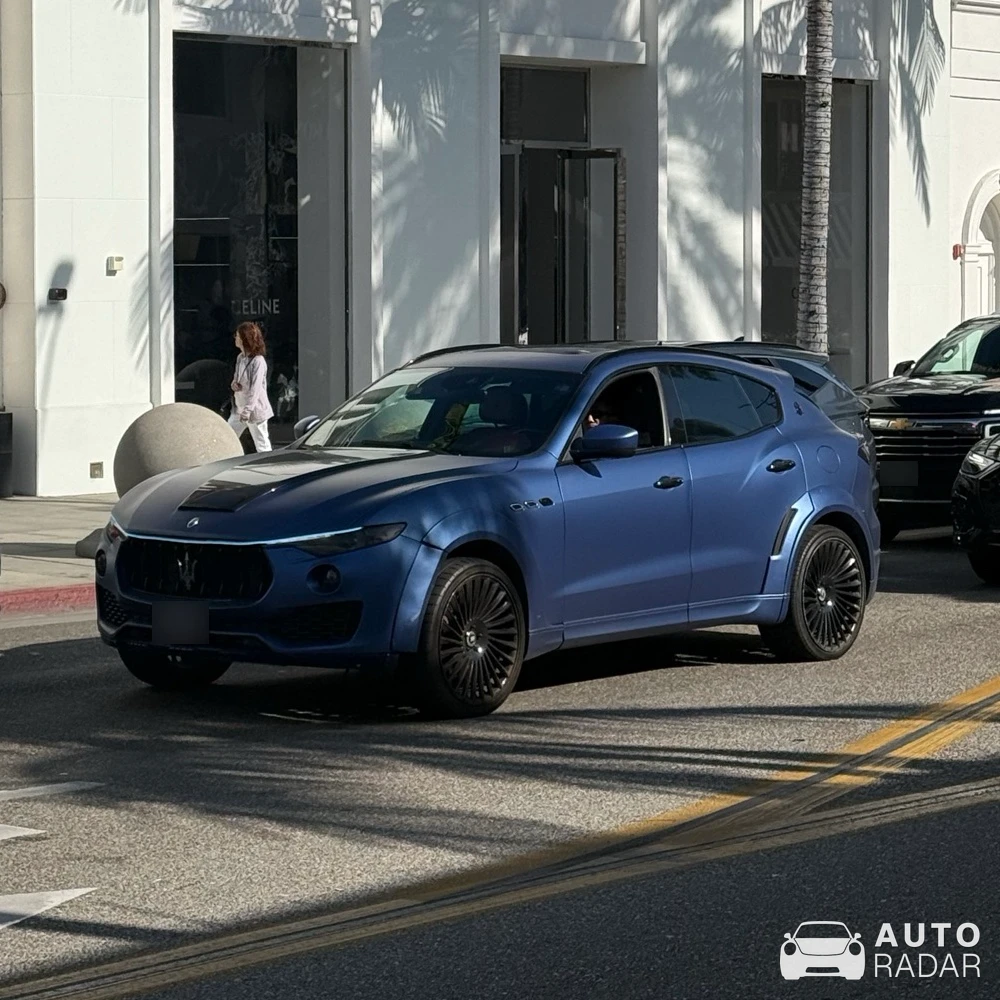 Maserati Levante GTS Novitec Tridente Esteso spotted in Beverly Hills