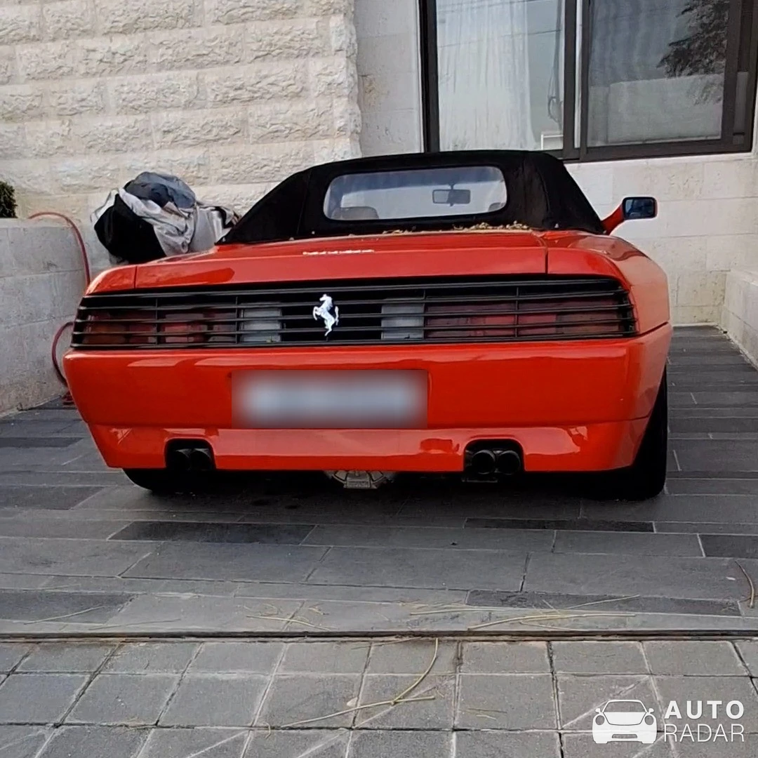 Ferrari 348 Spider spotted in Amman, Jordan