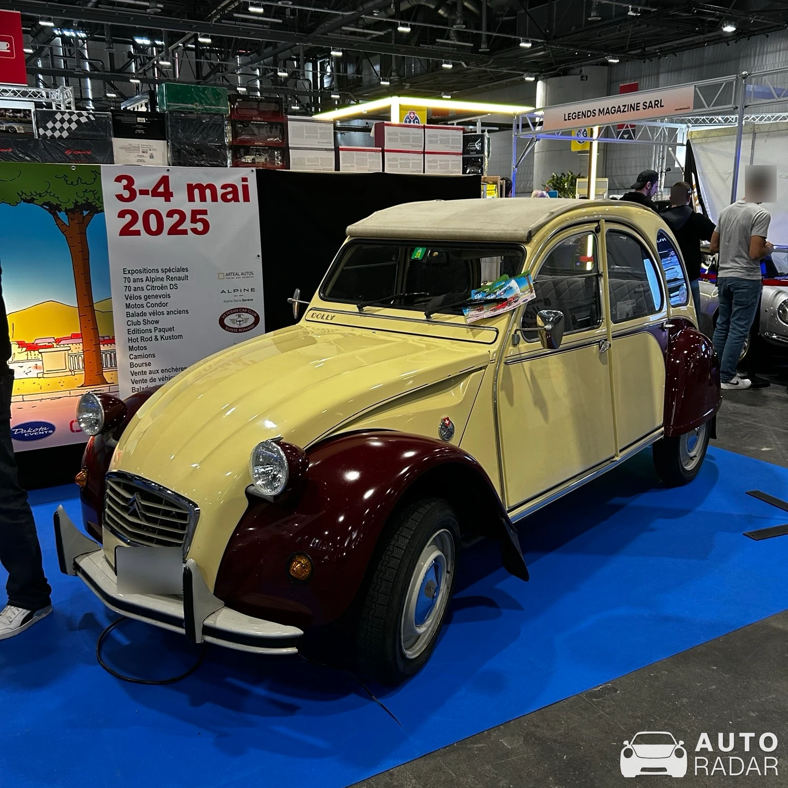 Citroën 2CV Dolly spotted in Le Grand-Saconnex