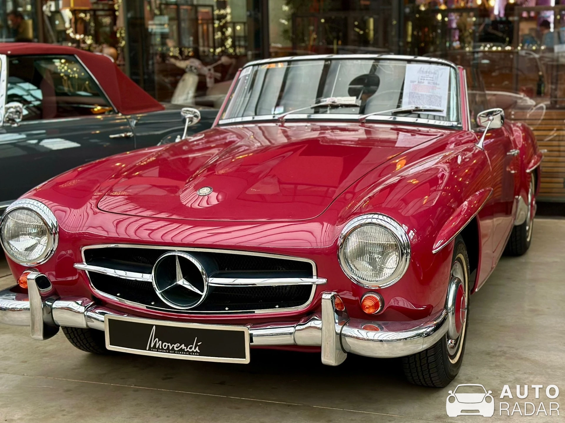 Mercedes-Benz 190 SL spotted in Düsseldorf, Germany