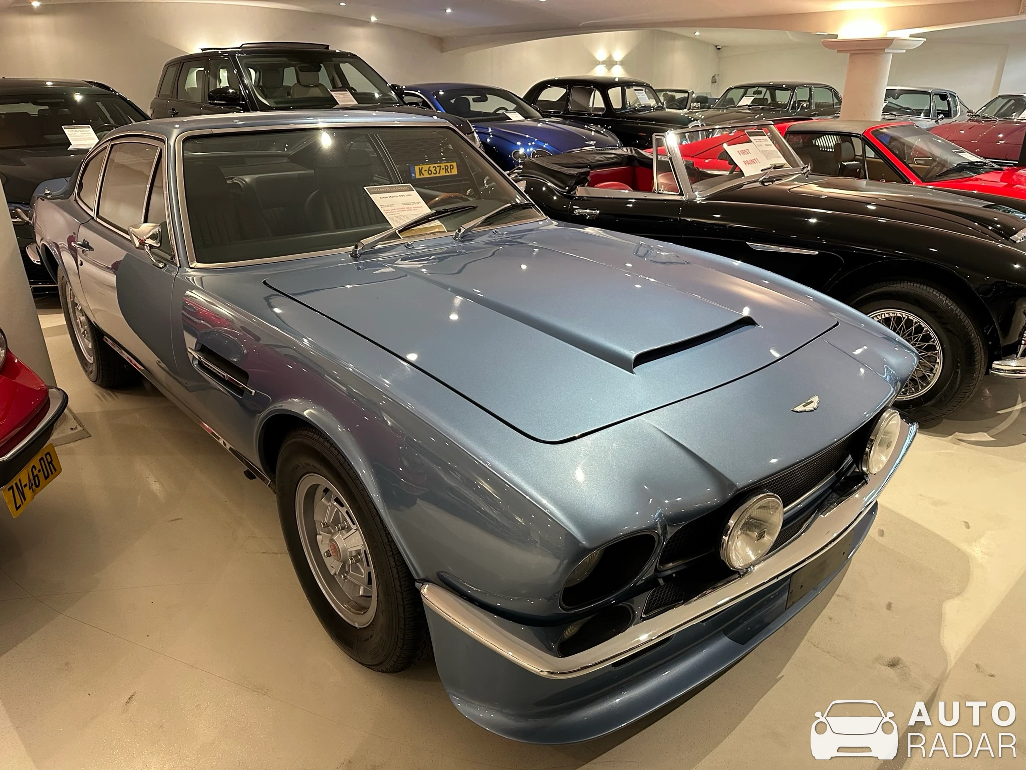 Aston Martin V8 Vantage Series 1 'Flip Tail' spotted in Brummen