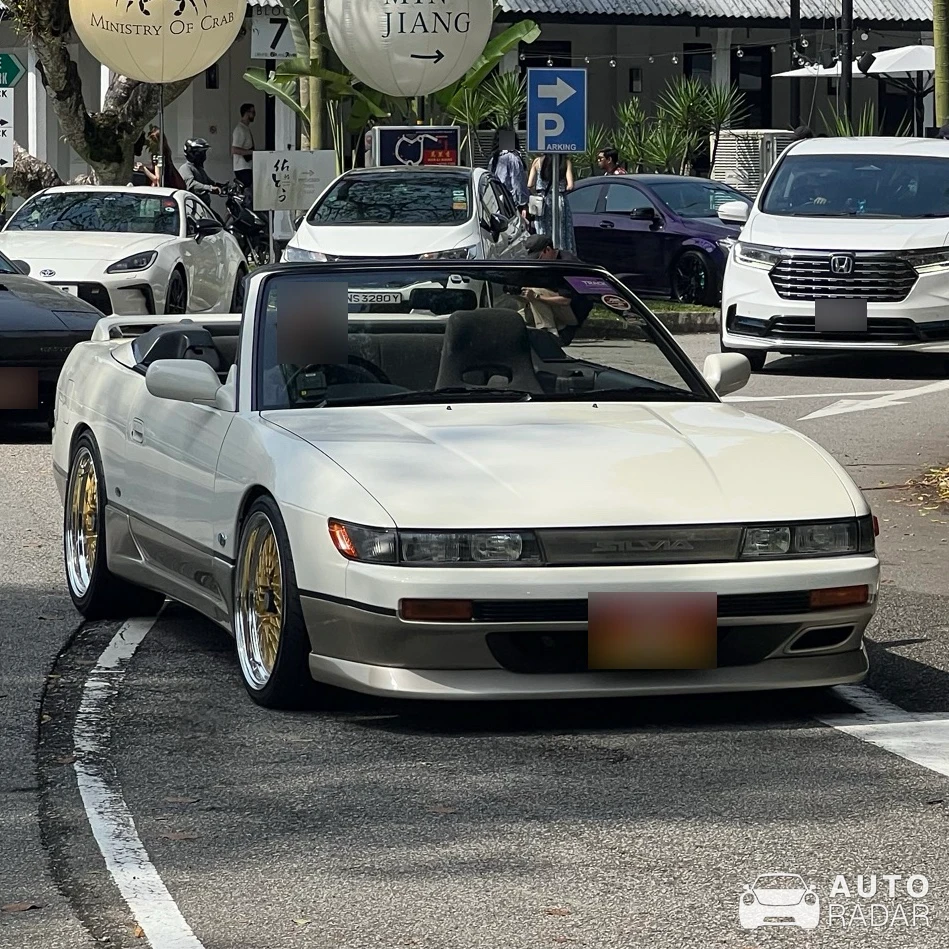 Nissan Silvia S13 Convertible spotted in Singapore, Singapore
