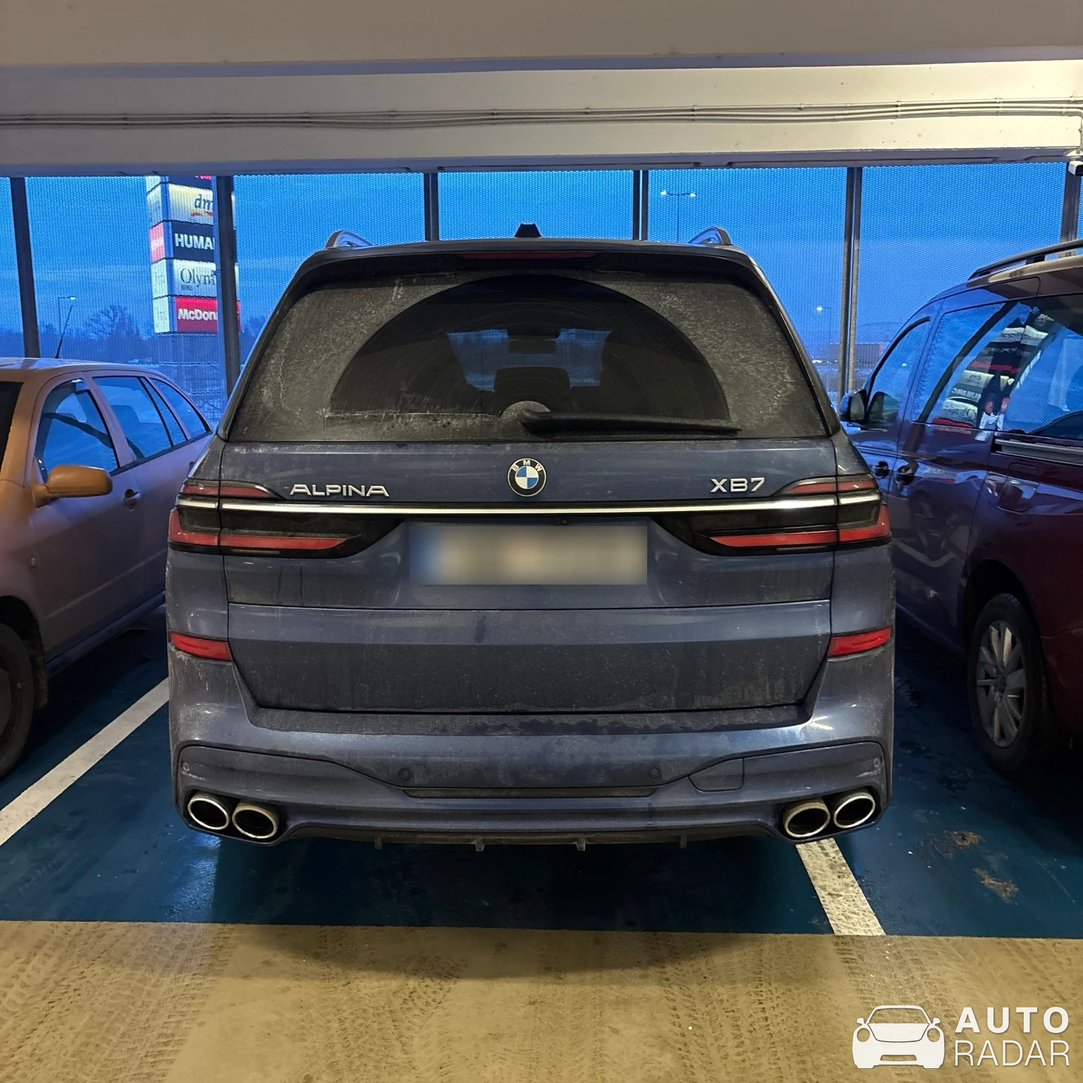 Alpina XB7 spotted in Okres Brno-venkov, Česko