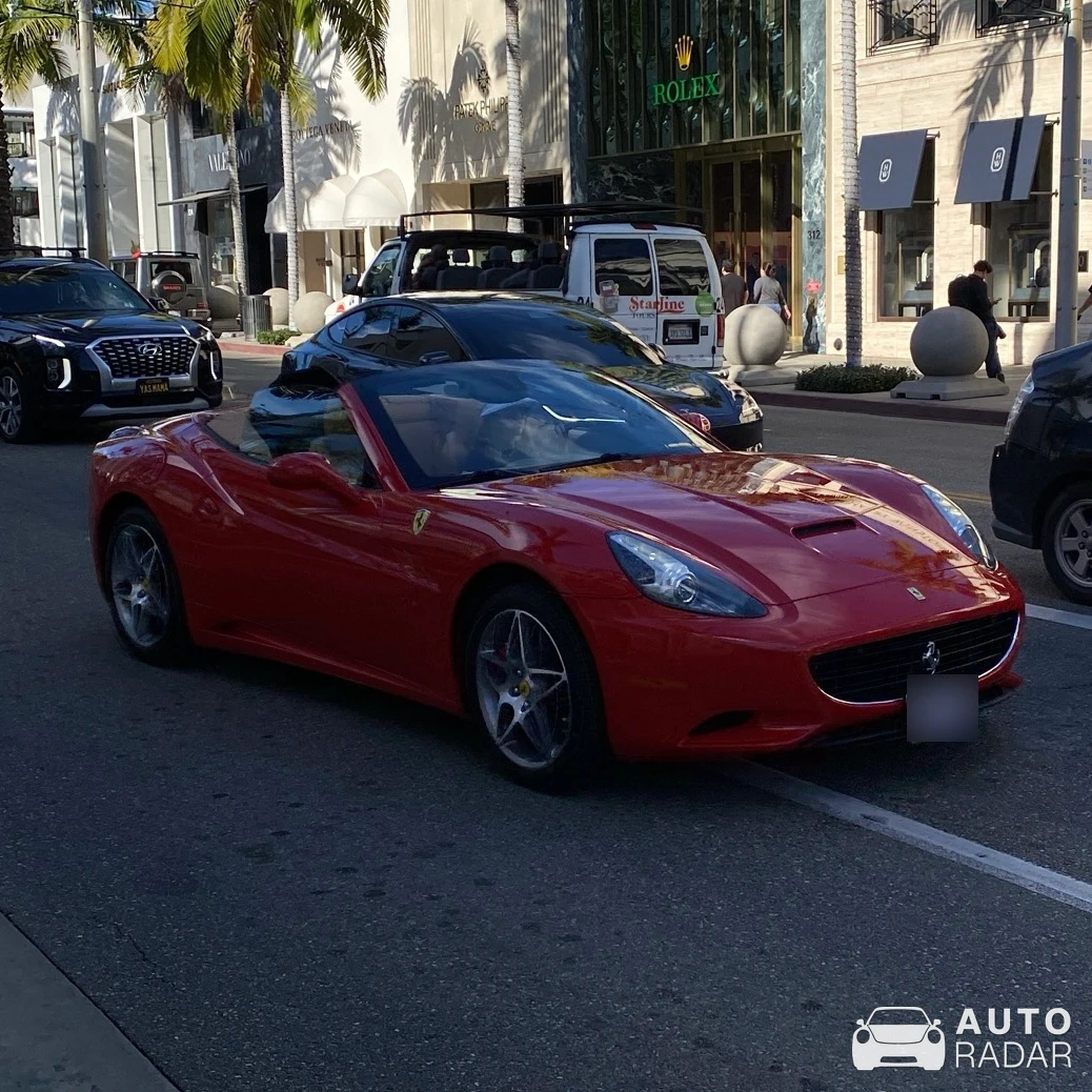 Ferrari California spotted in Beverly Hills, United States
