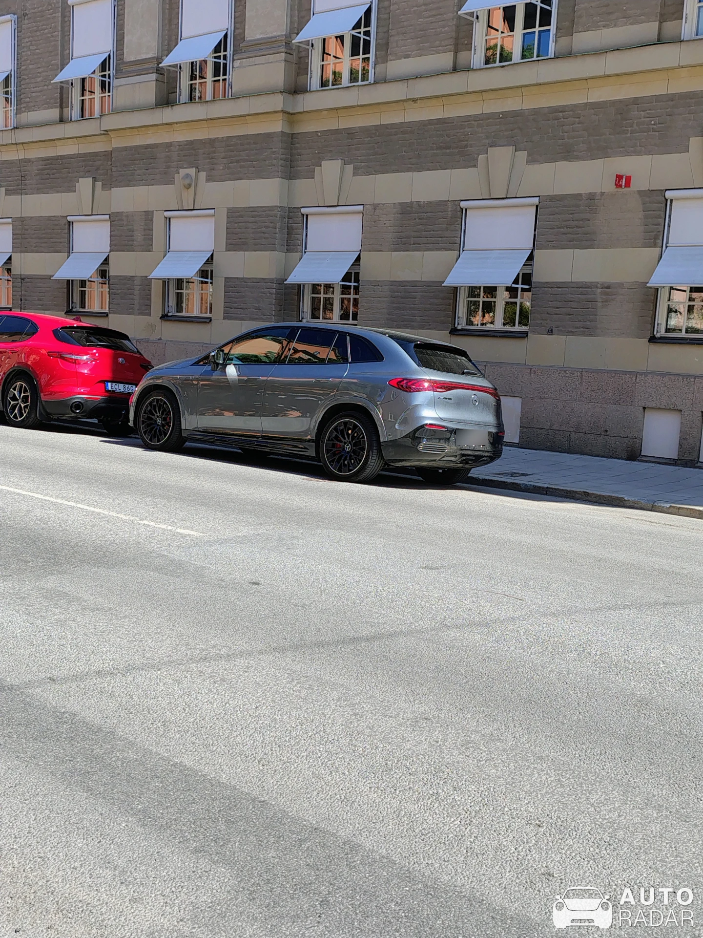 Mercedes-AMG EQE 53 spotted
