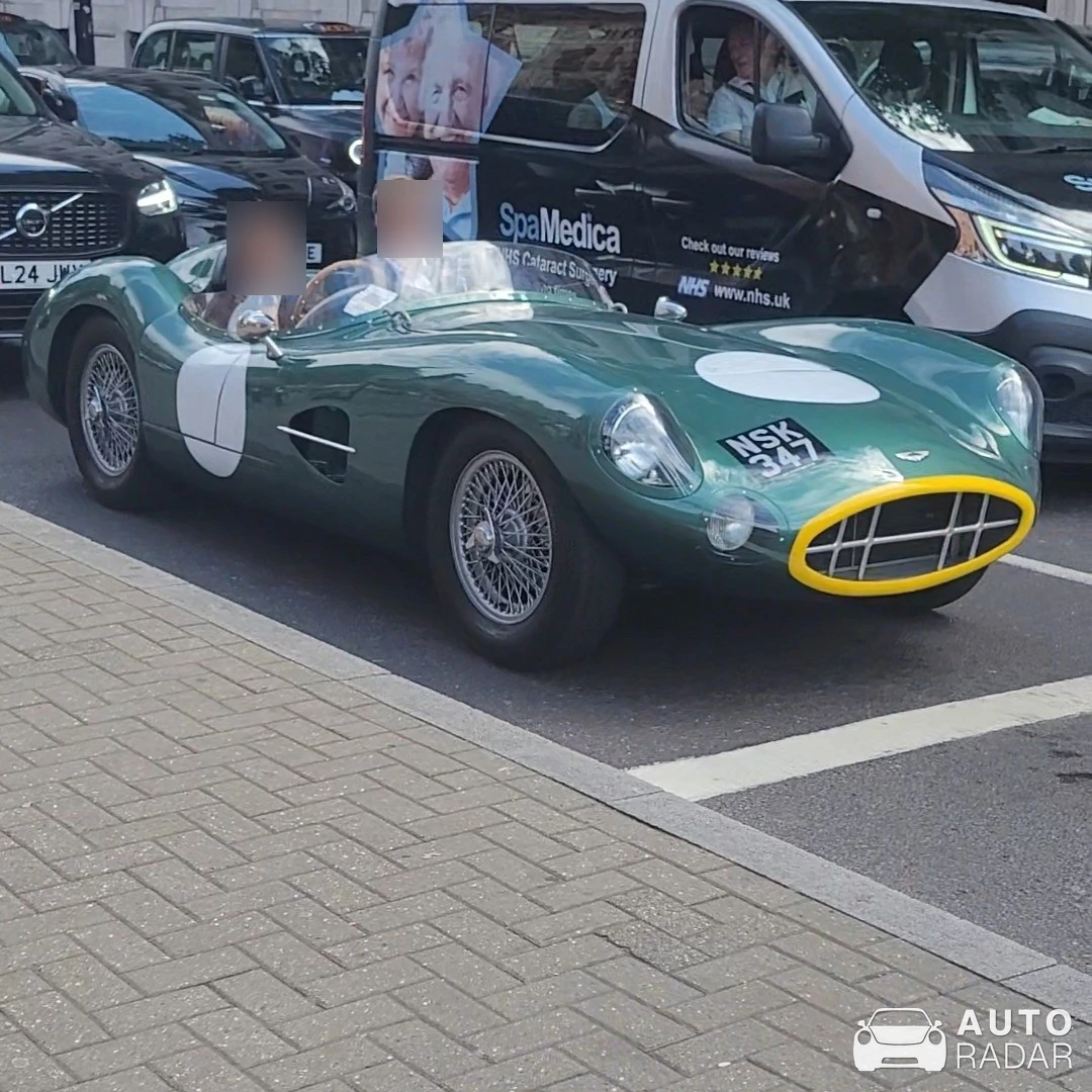 Aston Martin DBR2 spotted in Greater London, United Kingdom