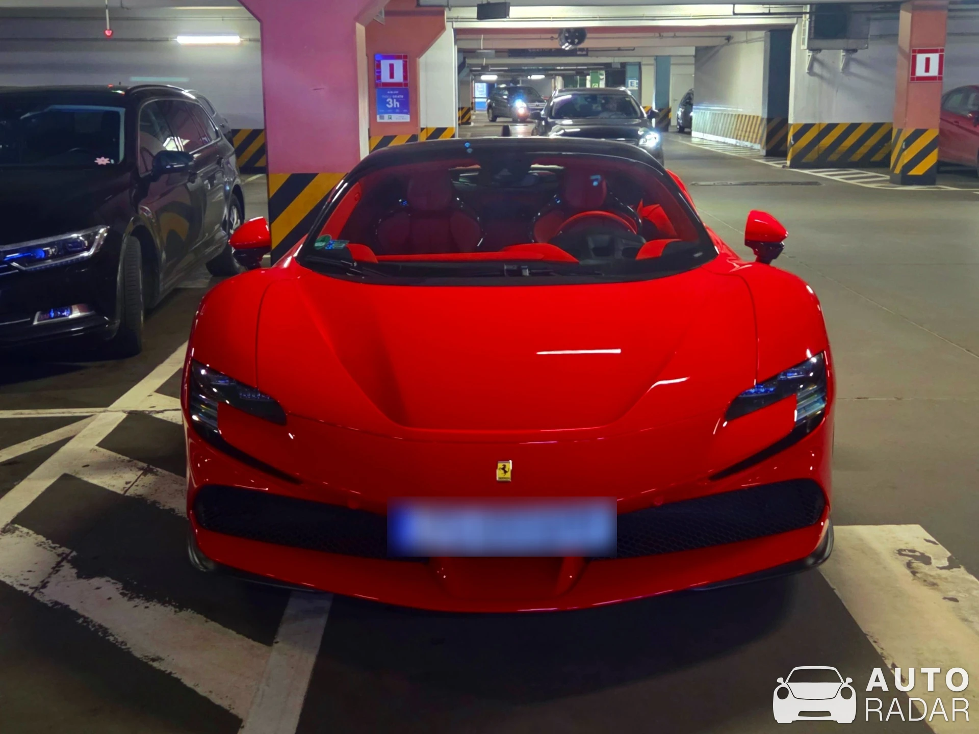 Ferrari SF90 Spider spotted in Szczecin