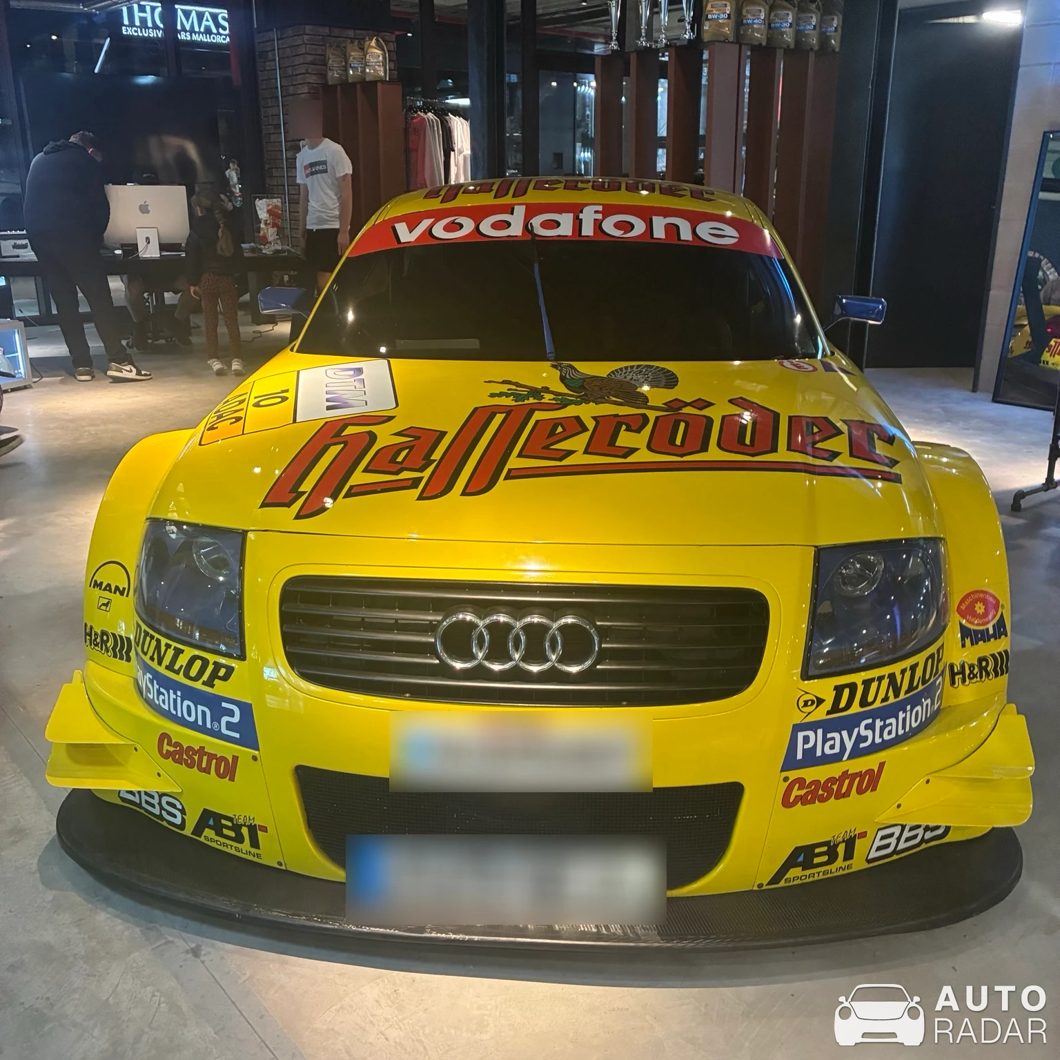 Audi ABT TT-R DTM spotted in Palma, Spain