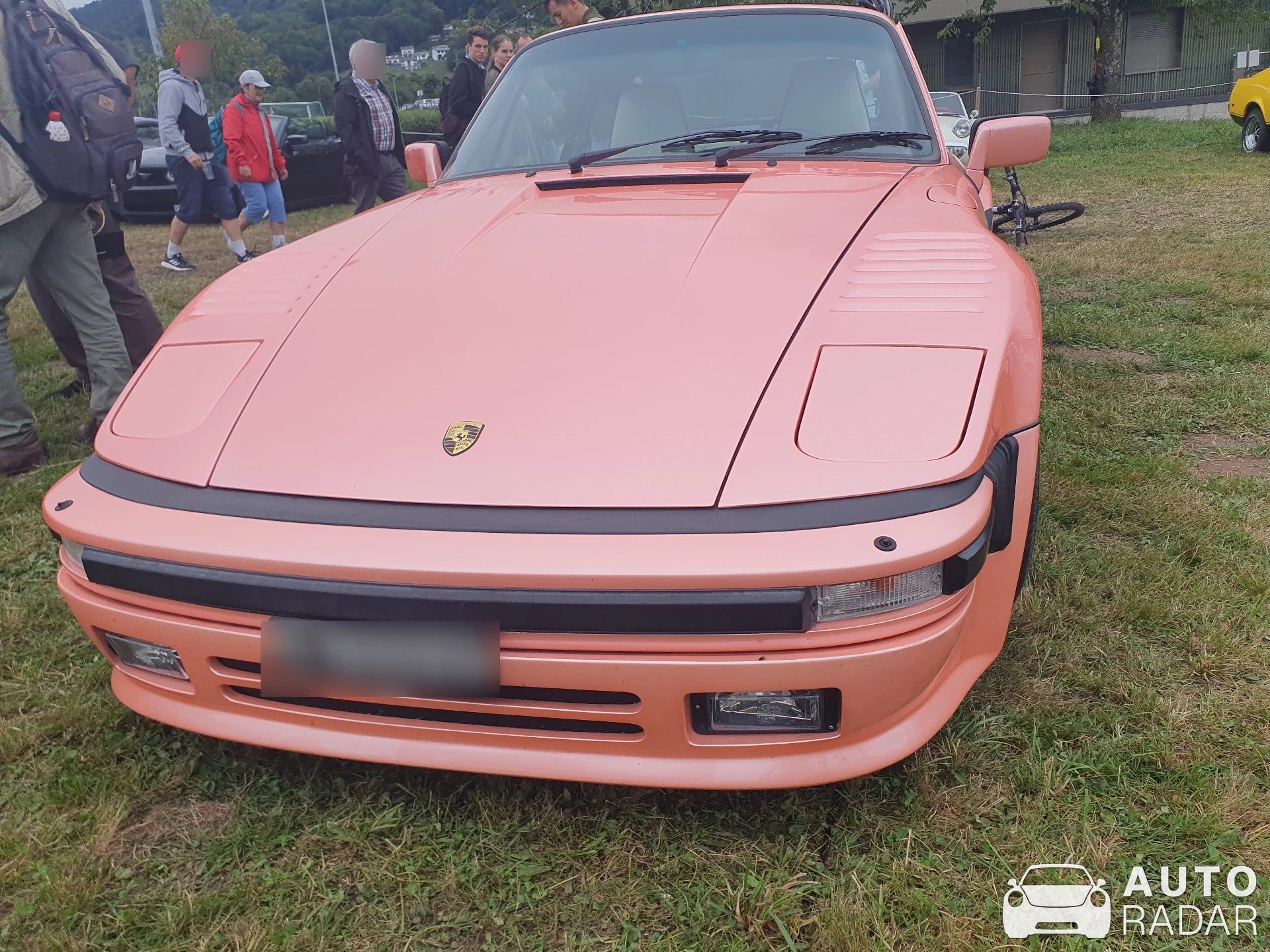 Porsche 930 Turbo Flachbau Cabriolet spotted in Saint-Légier-La Chiésaz