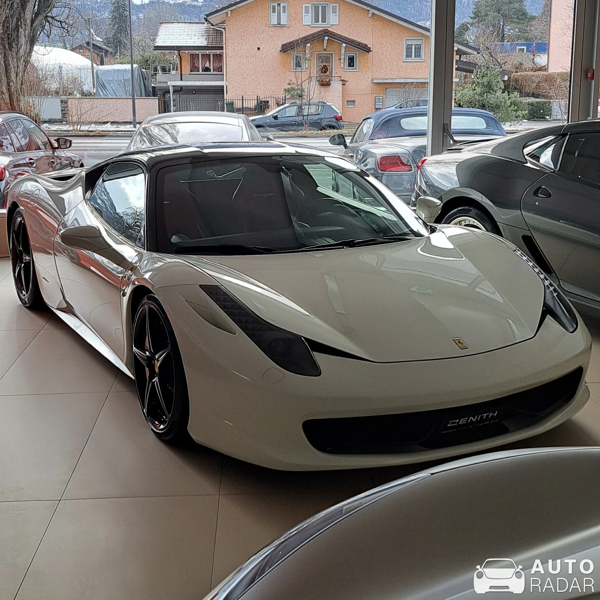 Ferrari 458 Italia spotted in Sion, Switzerland