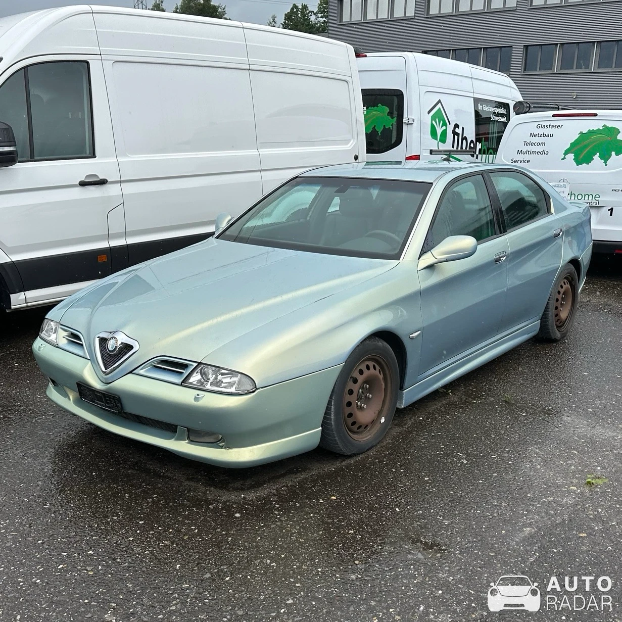 Alfa Romeo 166 spotted in Tuggen