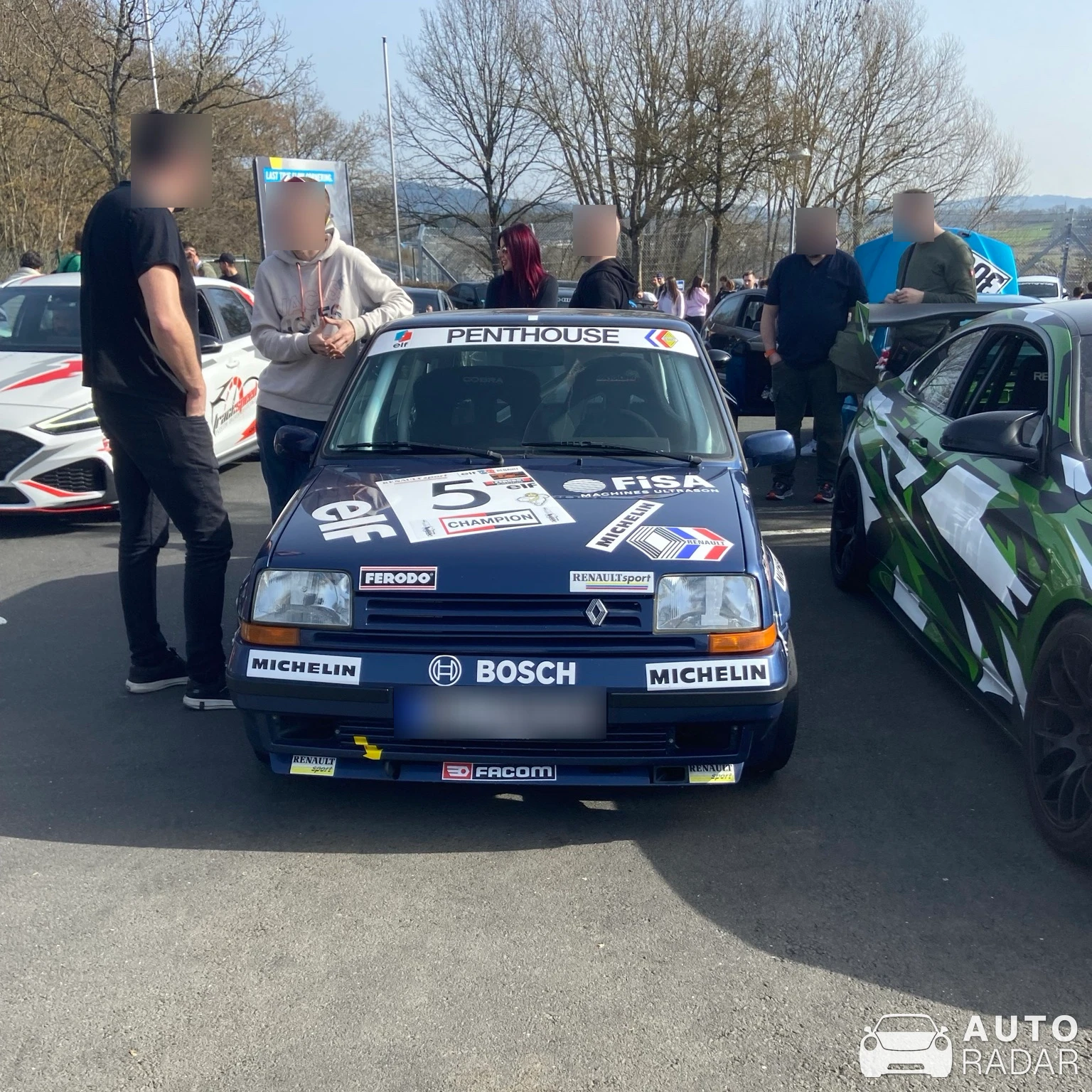 Renault Super 5 GT Turbo Alain Oreille spotted in Meuspath