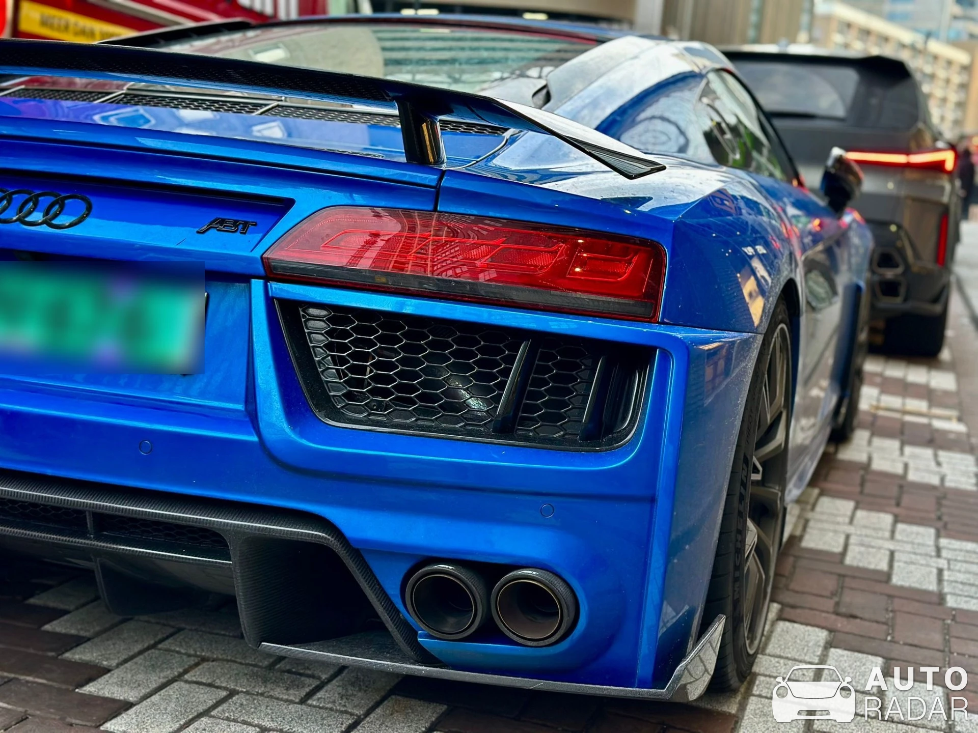 Audi ABT R8 V10 Plus 2017 spotted in Rotterdam