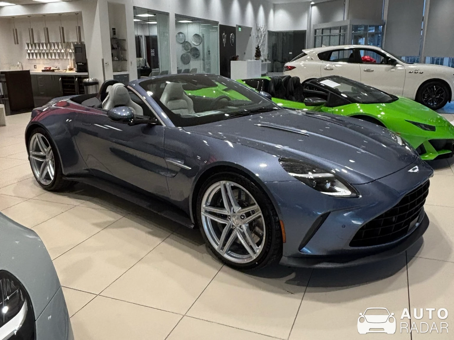 Aston Martin V8 Vantage Roadster spotted in Littleton, United States