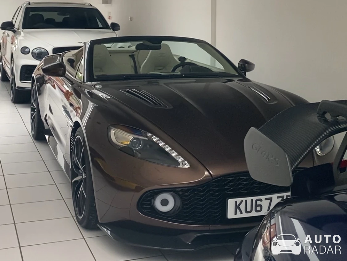 Aston Martin Vanquish Zagato Speedster spotted