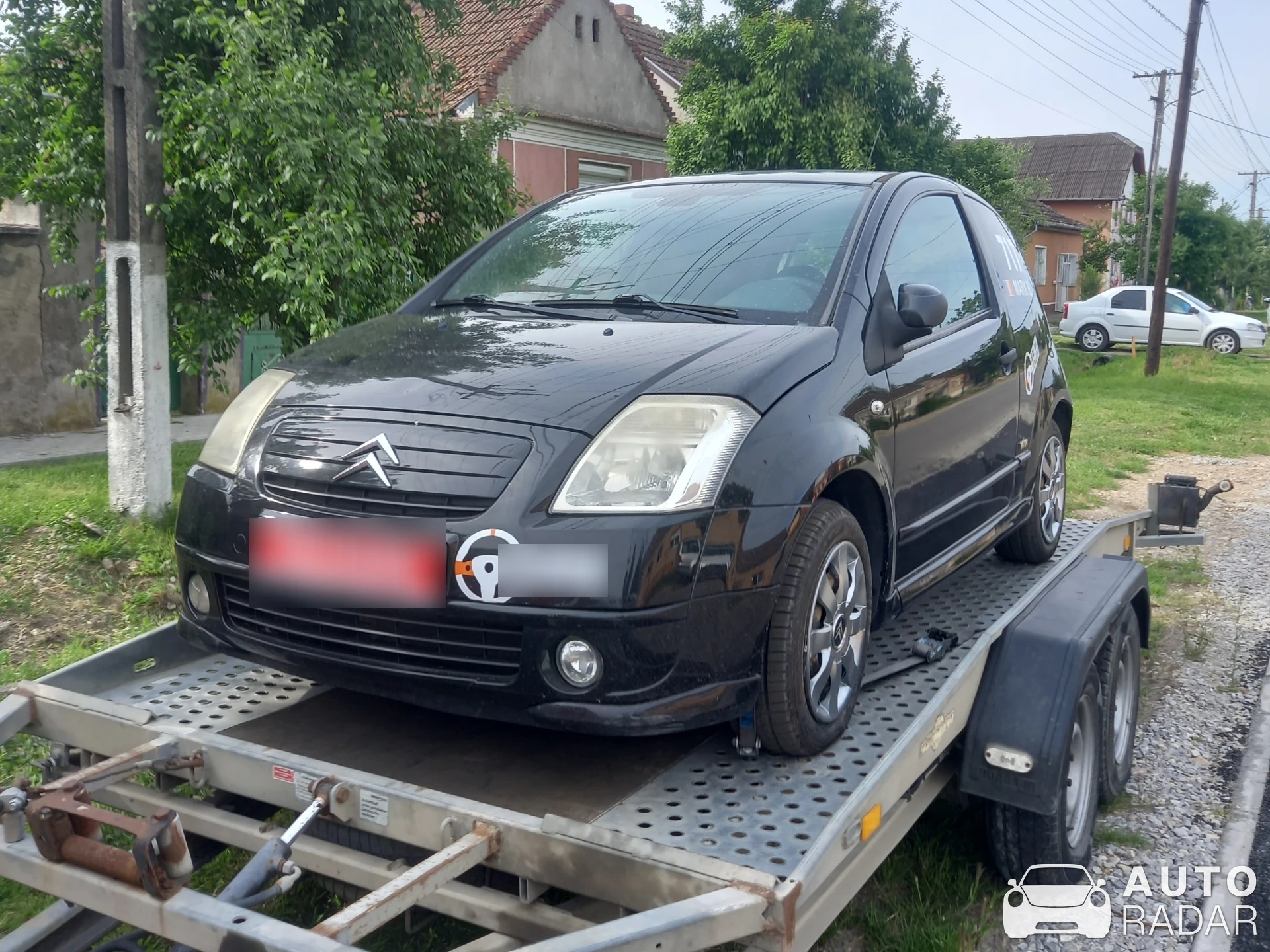 Citroën C2 spotted in Tămășeu