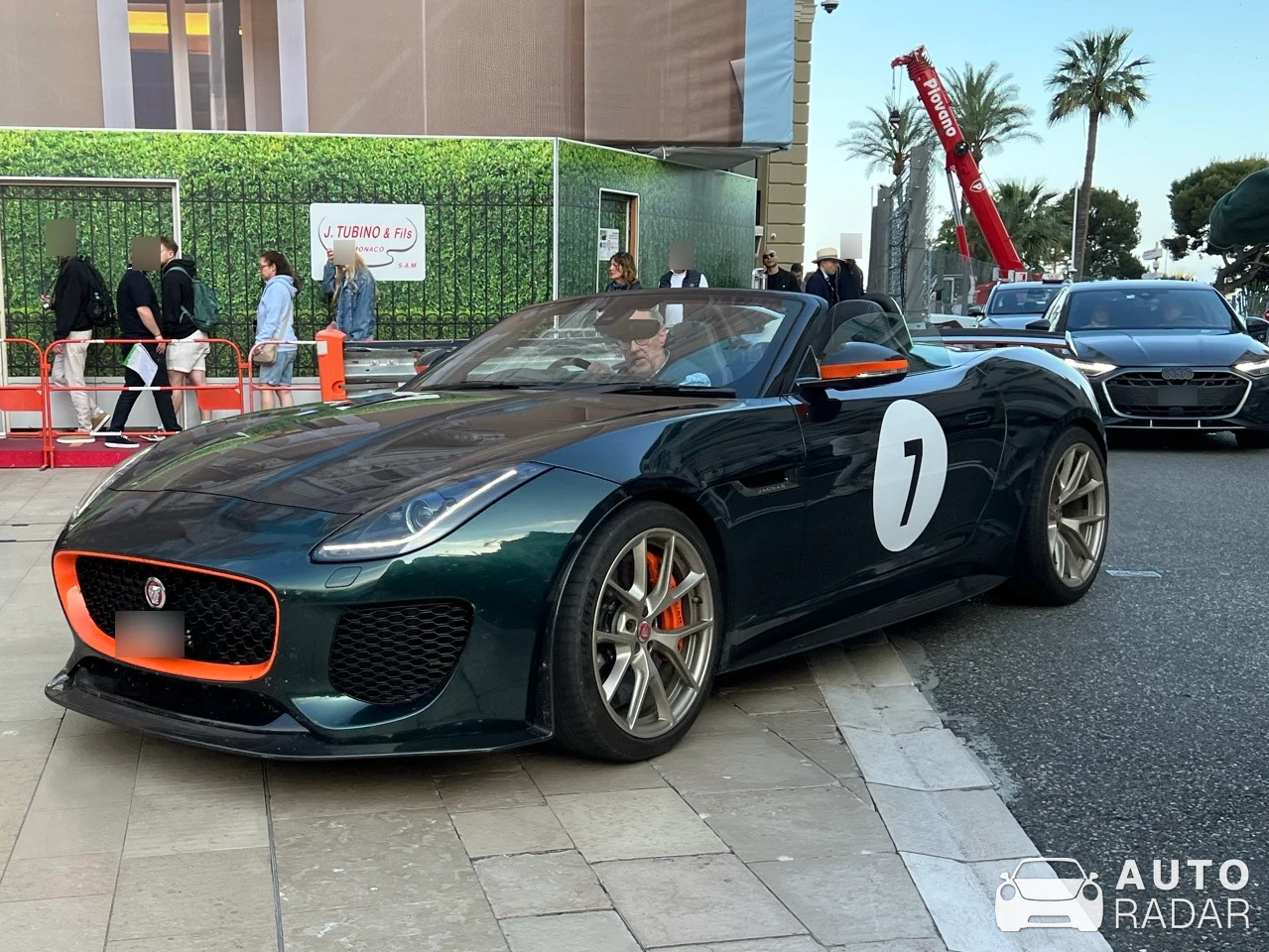 Jaguar F-Type Project 7 spotted in Monaco
