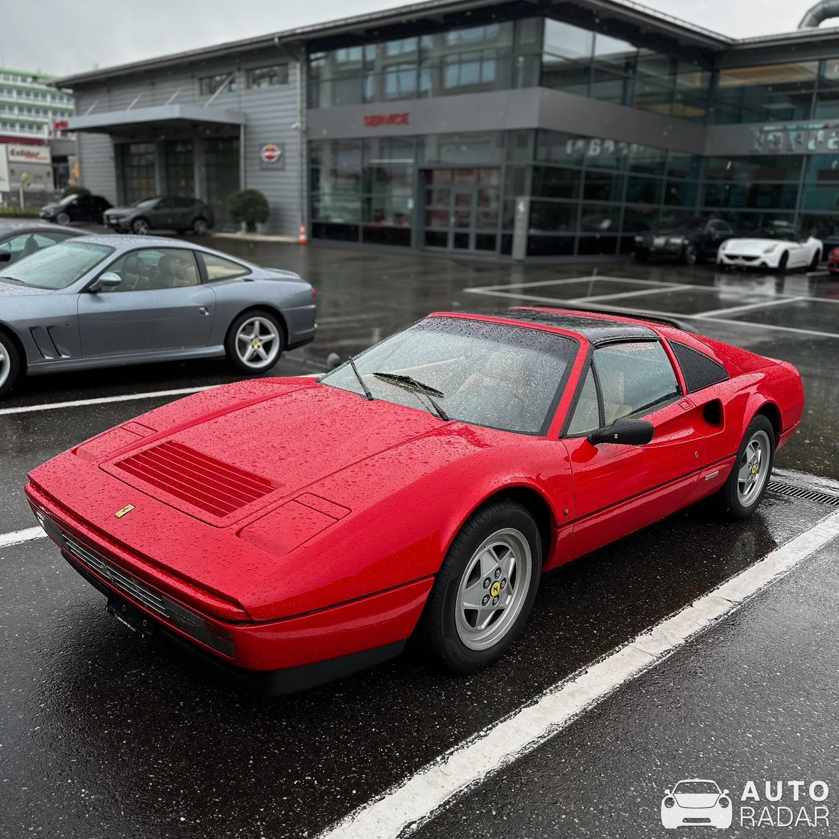 Ferrari 308 GTS spotted in Plan-les-Ouates, Switzerland