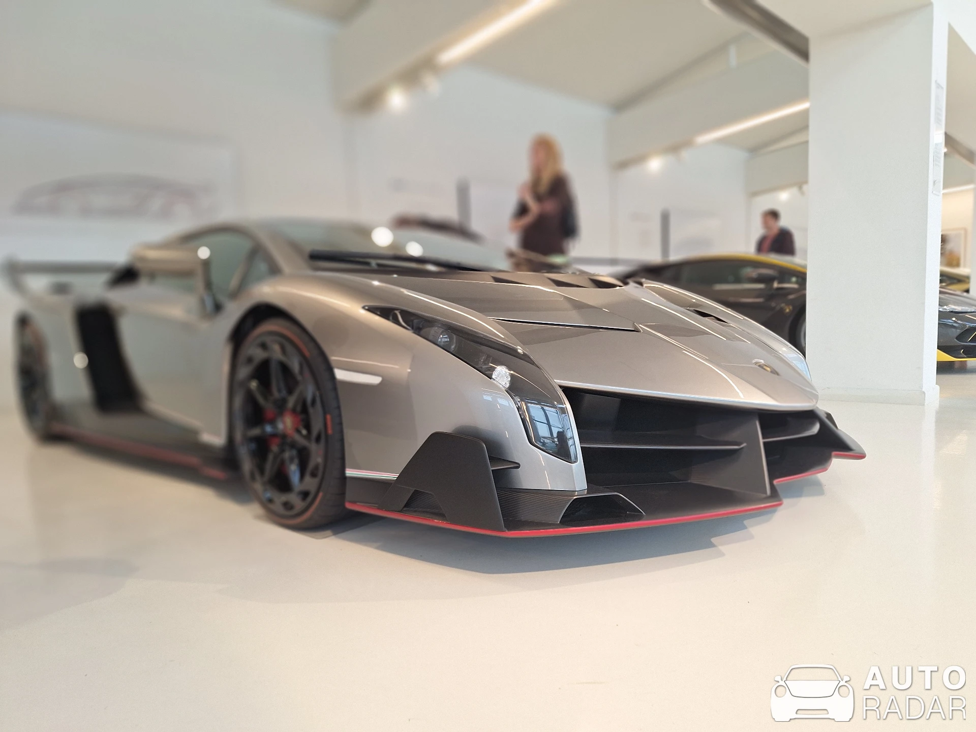 Lamborghini Veneno LP750-4 Roadster spotted in Sant'Agata Bolognese